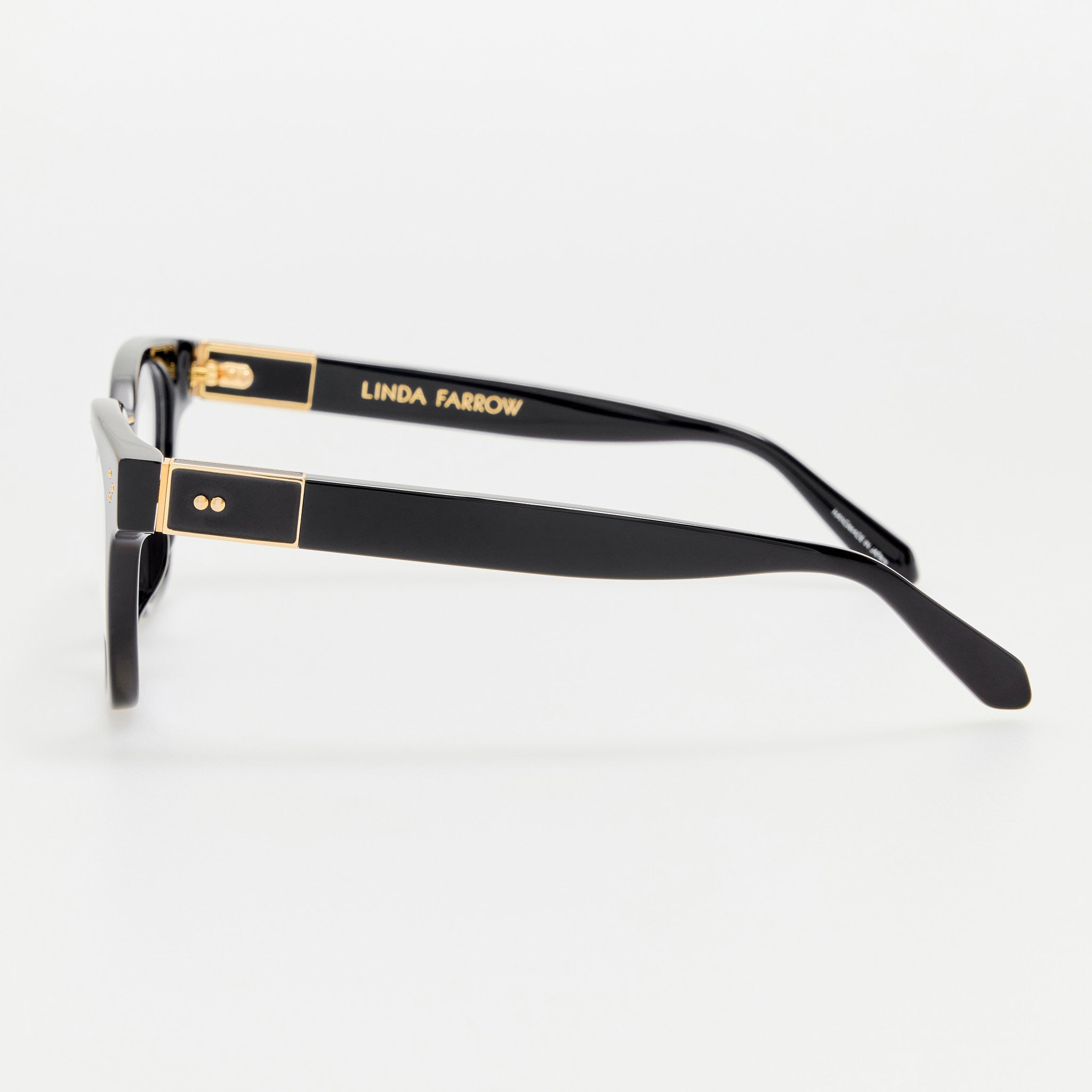 Sanchez Optical Frame in Black - LINDA FARROW - Optical Frame -