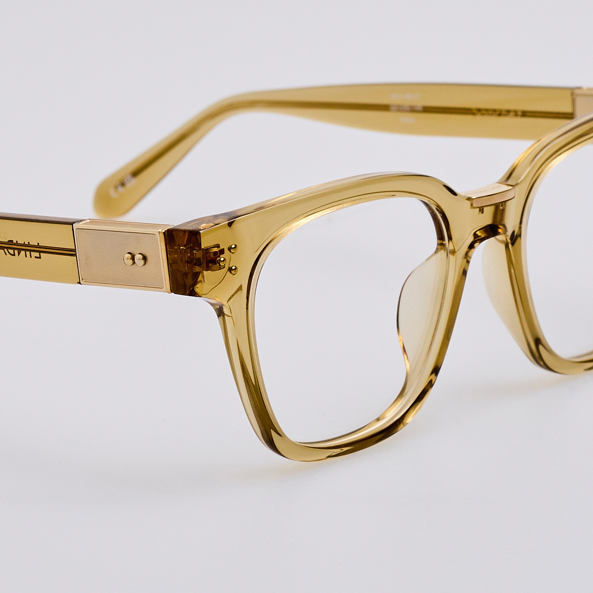 Sanchez Optical in Khaki - LINDA FARROW - Optical Frame -