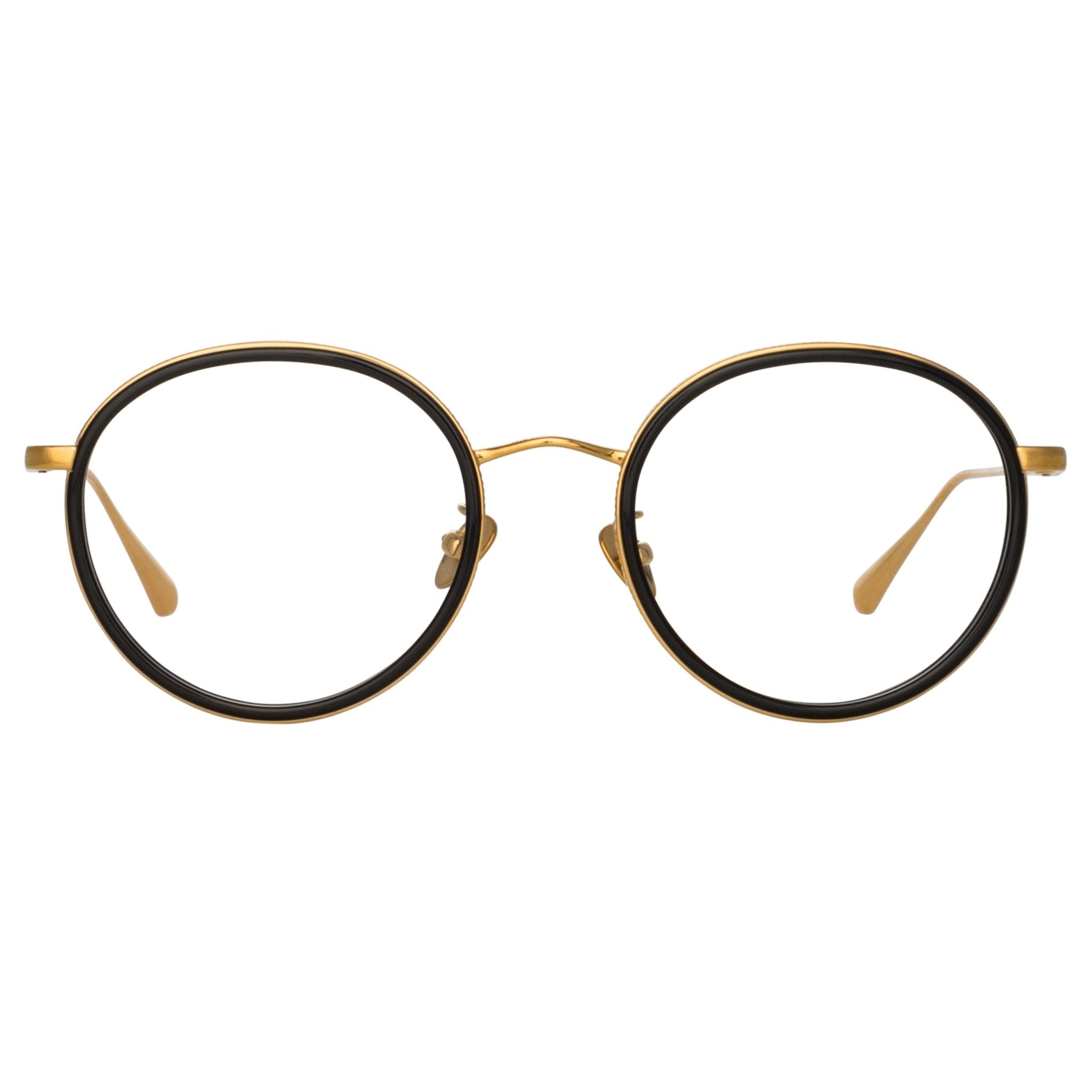 Sato Optical Frame in 22K Yellow Gold - LINDA FARROW - Optical Frame -