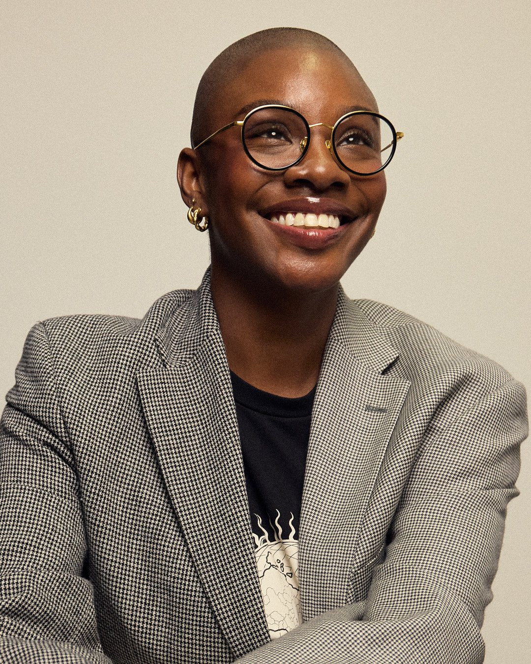 Sato Optical Frame in 22K Yellow Gold - LINDA FARROW - Optical Frame -