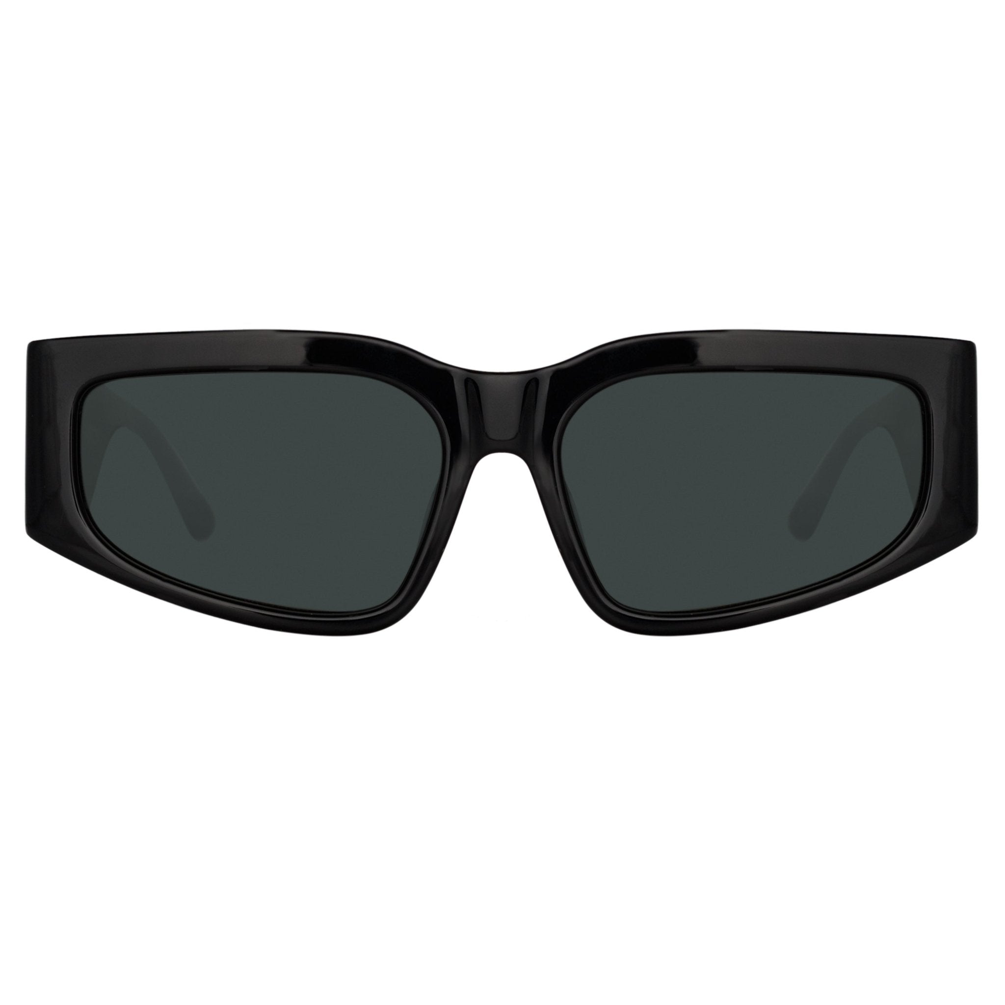 Senna Sunglasses in Black - LINDA FARROW - Sunglasses -