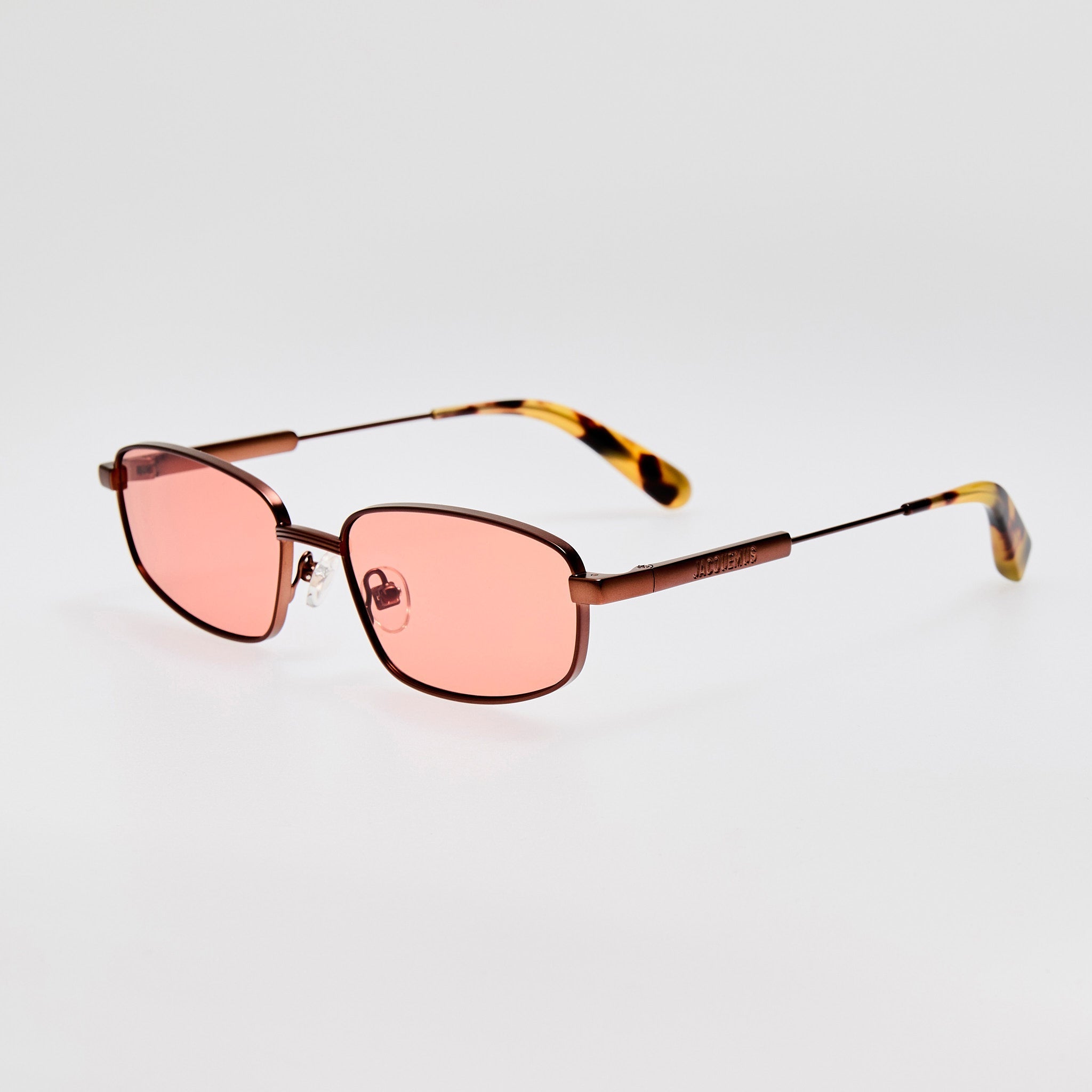 Sera Sunglasses in Metallic Brown - LINDA FARROW - Sunglasses -