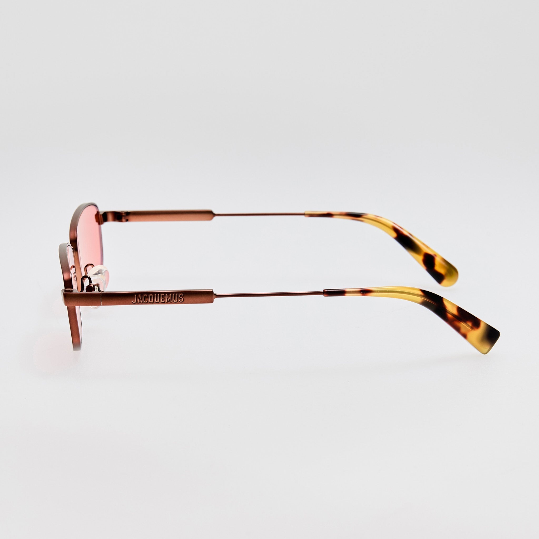 Sera Sunglasses in Metallic Brown - LINDA FARROW - Sunglasses -