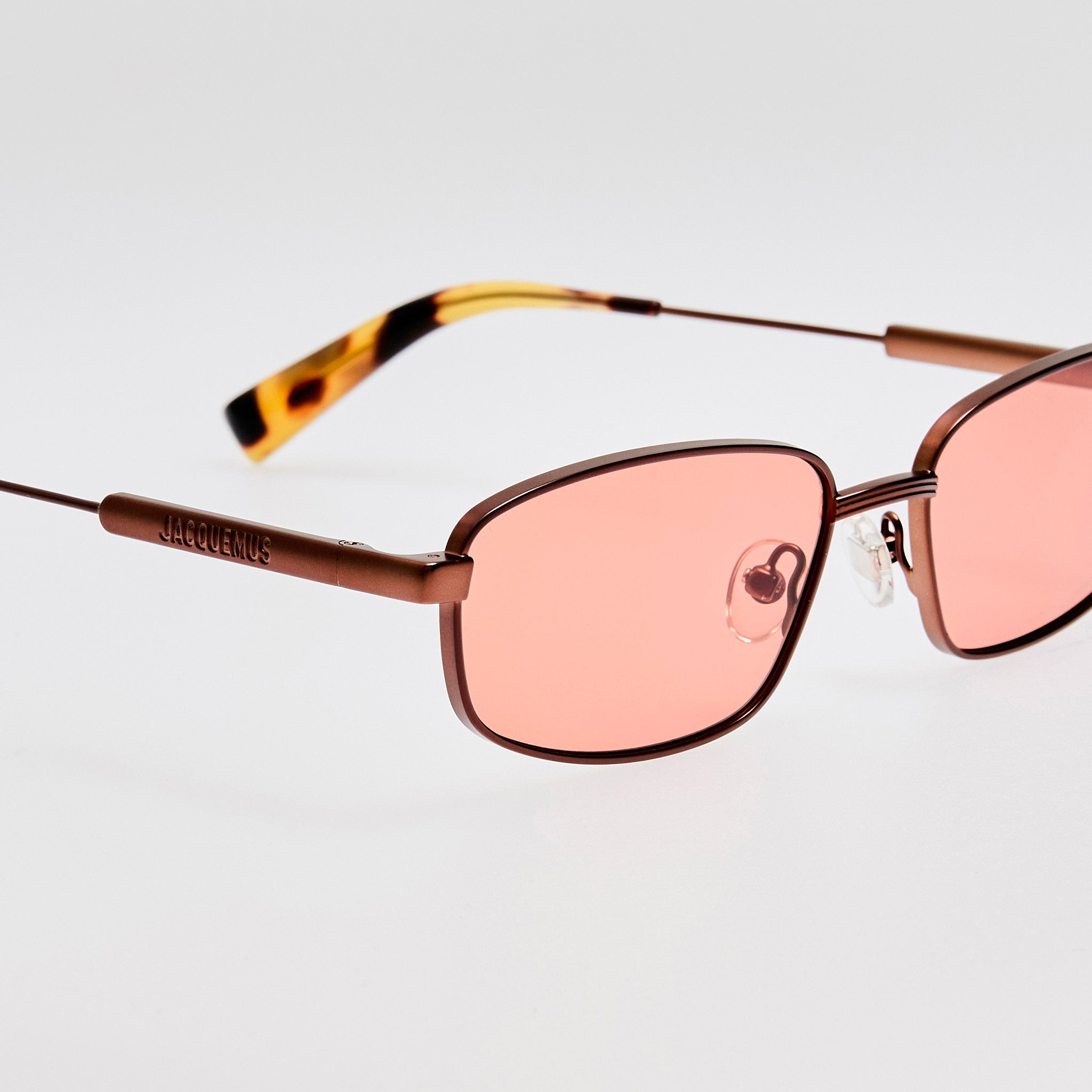 Sera Sunglasses in Metallic Brown - LINDA FARROW - Sunglasses -
