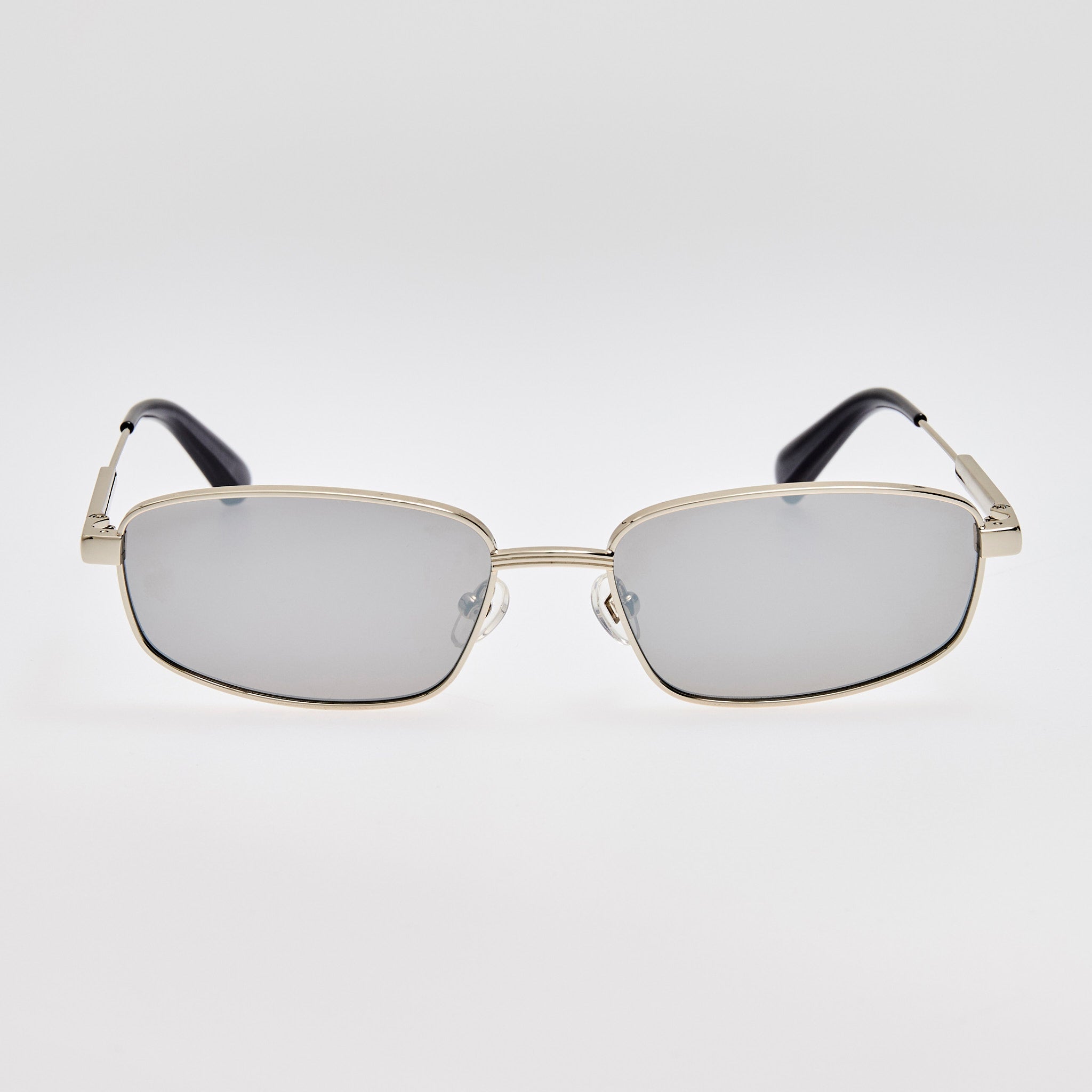 Sera Sunglasses in Silver - LINDA FARROW - Sunglasses -