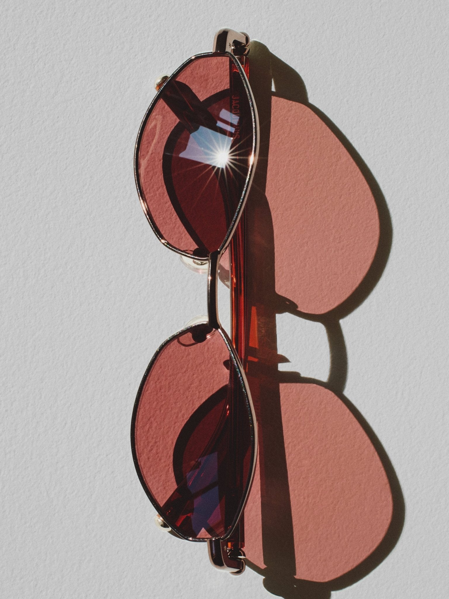 Sirocco Sunglasses in Metallic Brown - LINDA FARROW - Sunglasses -