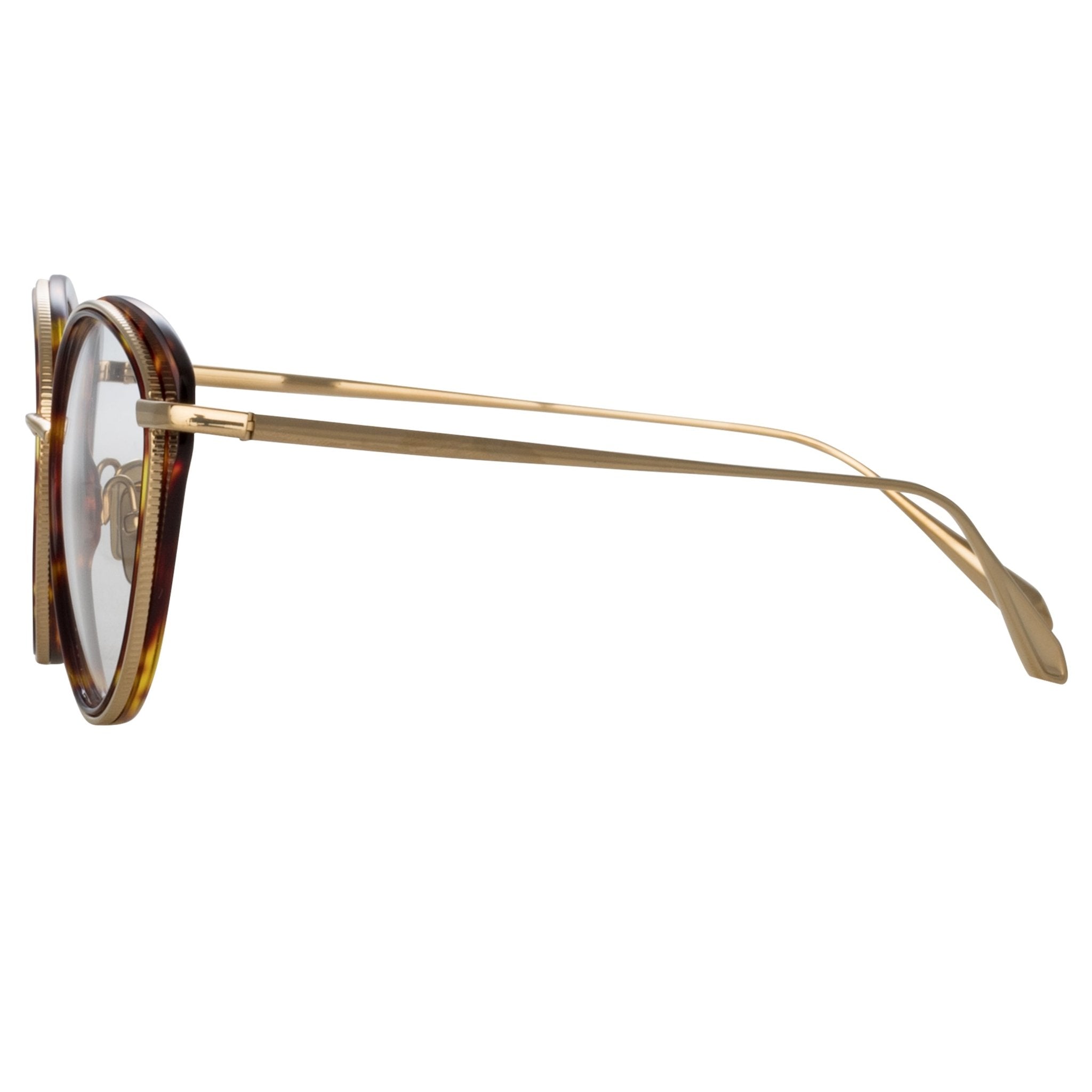 Song Optical Frame in Tortoiseshell - LINDA FARROW - Optical Frame -