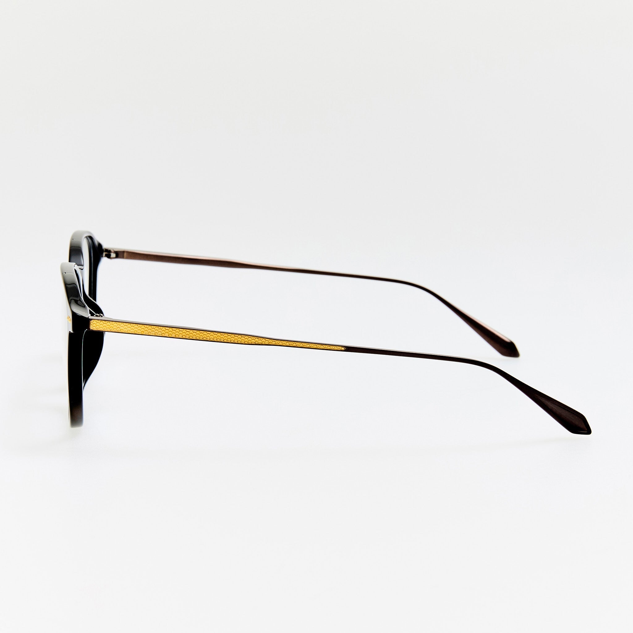 Stanley Optical in Black - LINDA FARROW - Optical Frame -