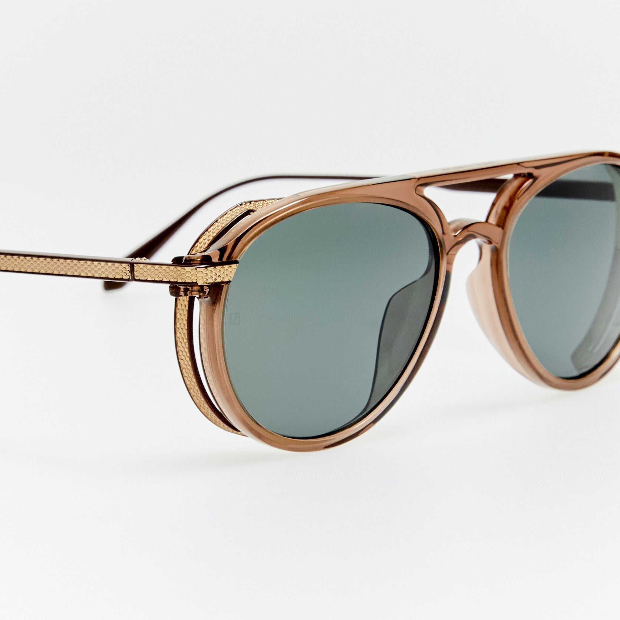 Sutton Sunglasses in Brown - LINDA FARROW - Sunglasses -