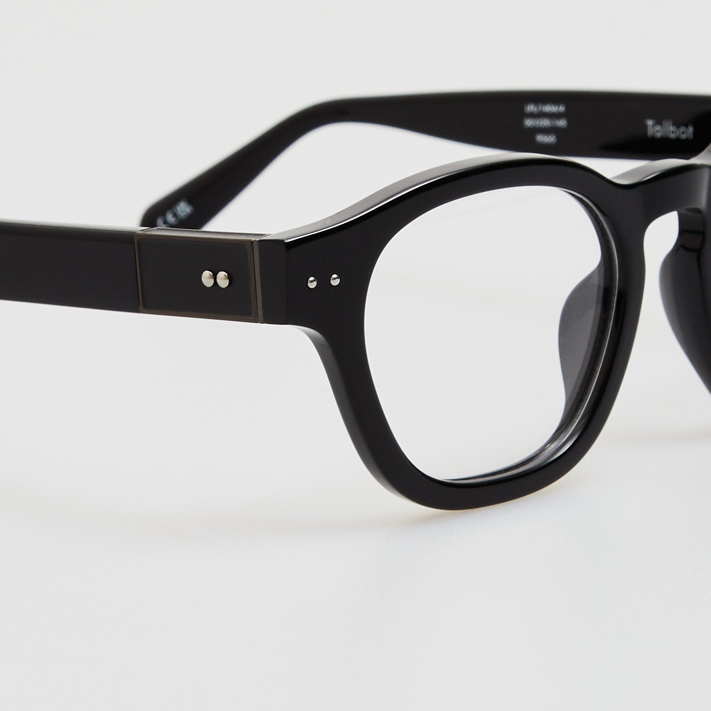 Talbot Optical in Black Matt Nickel - LINDA FARROW - Optical Frame -