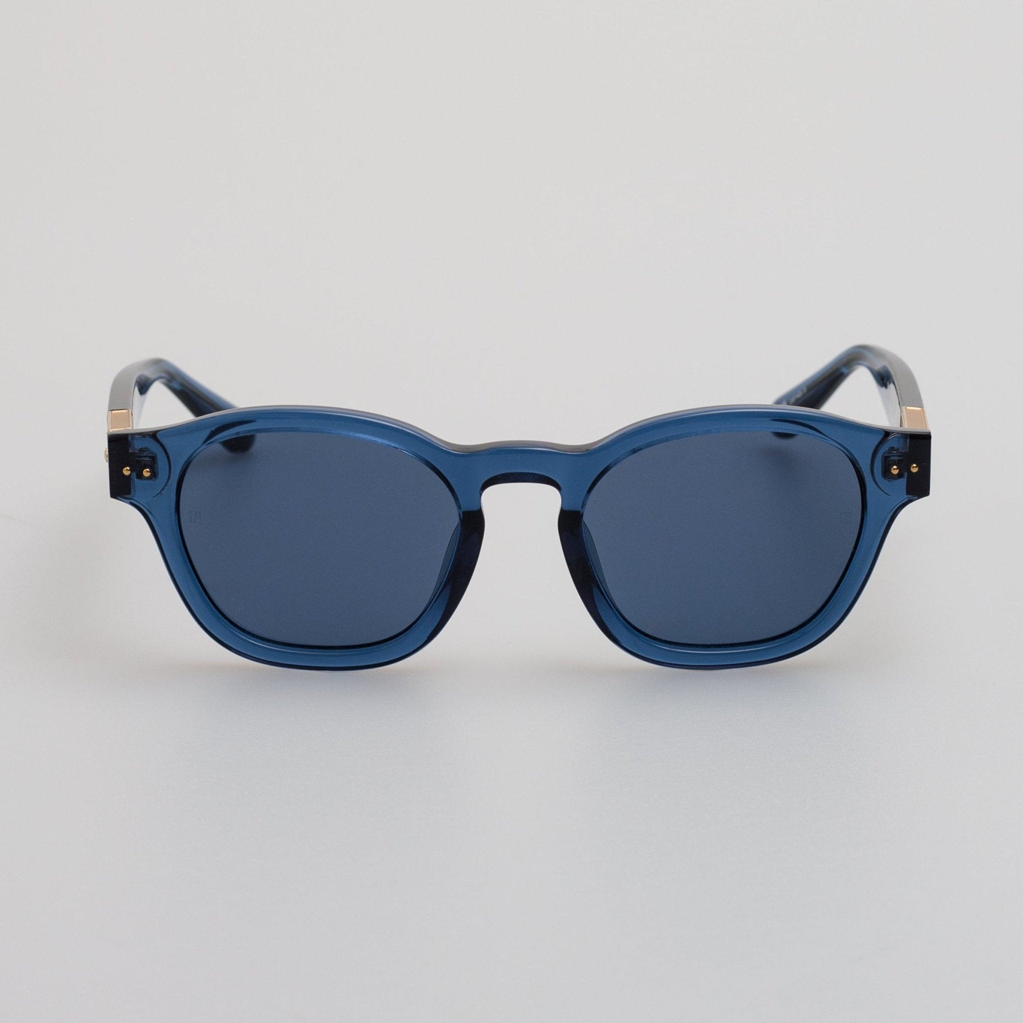 Talbot Sunglasses in Navy - LINDA FARROW - Sunglasses -