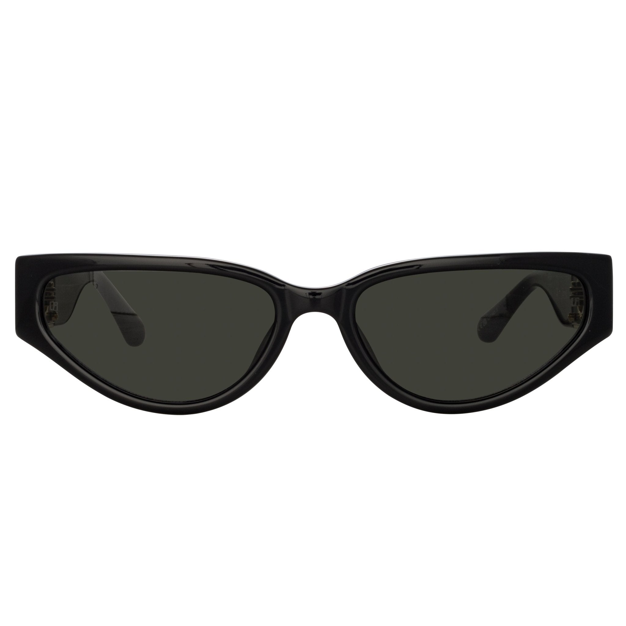 Tomie Sunglasses in Black - LINDA FARROW - Sunglasses -
