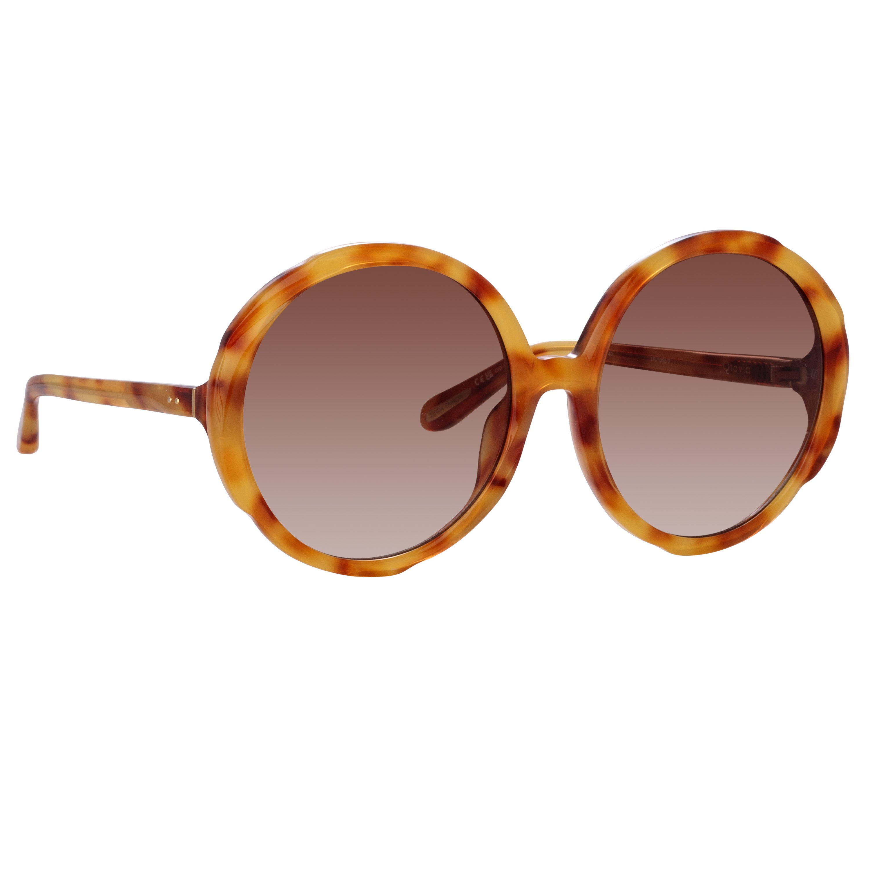 Otavia Sunglasses in Saffron Tortoiseshell