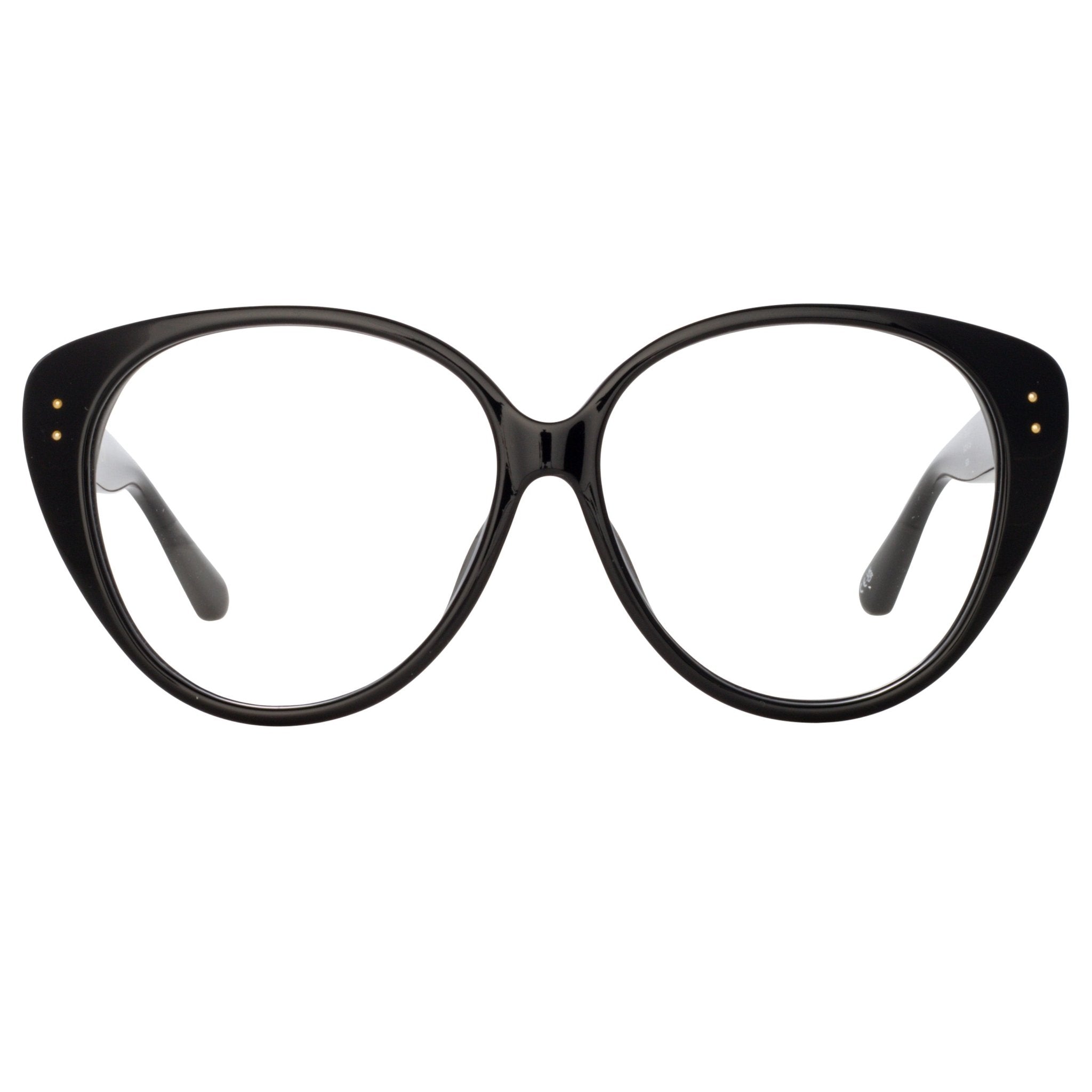 Katia Optical Frame in Black - LINDA FARROW - Optical Frame -