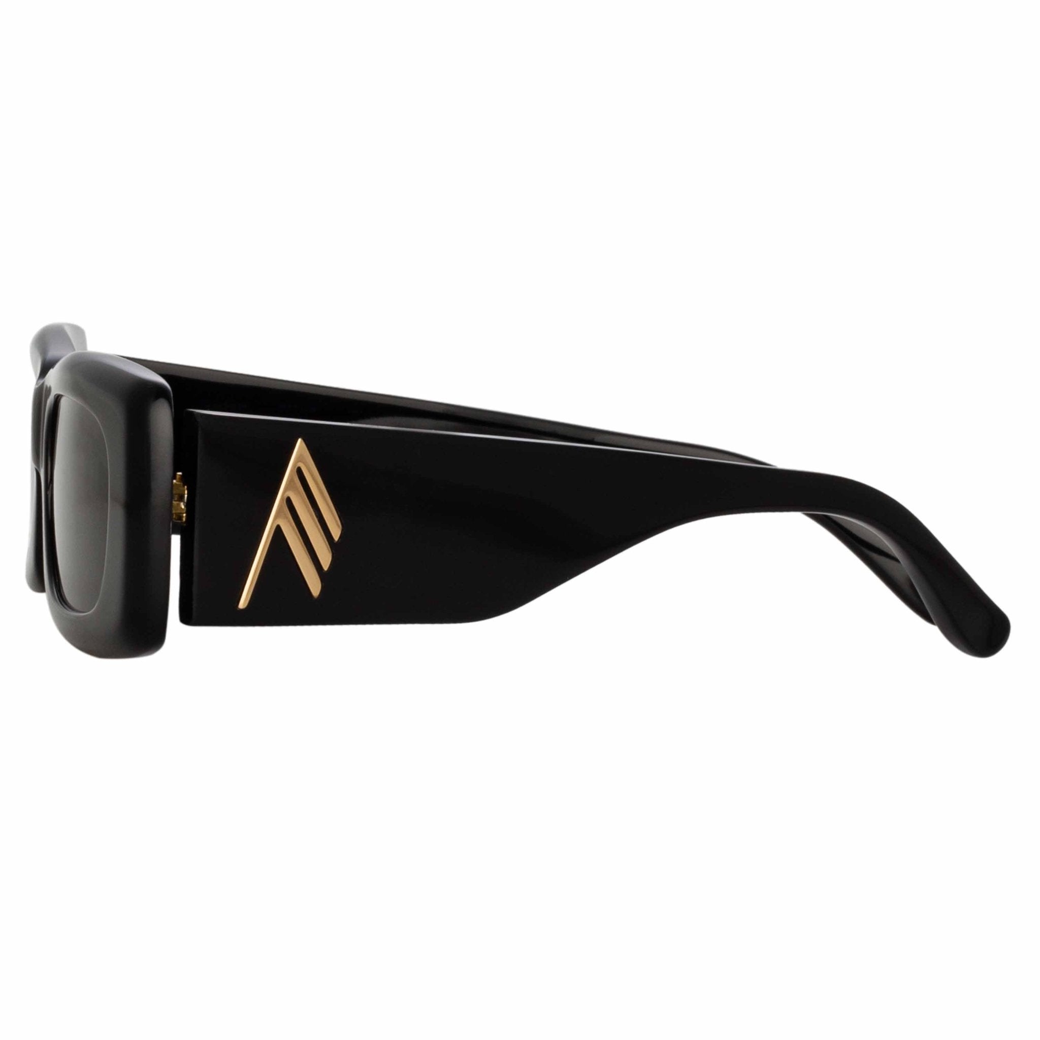 Mini Marfa in Black - LINDA FARROW - Sunglasses -
