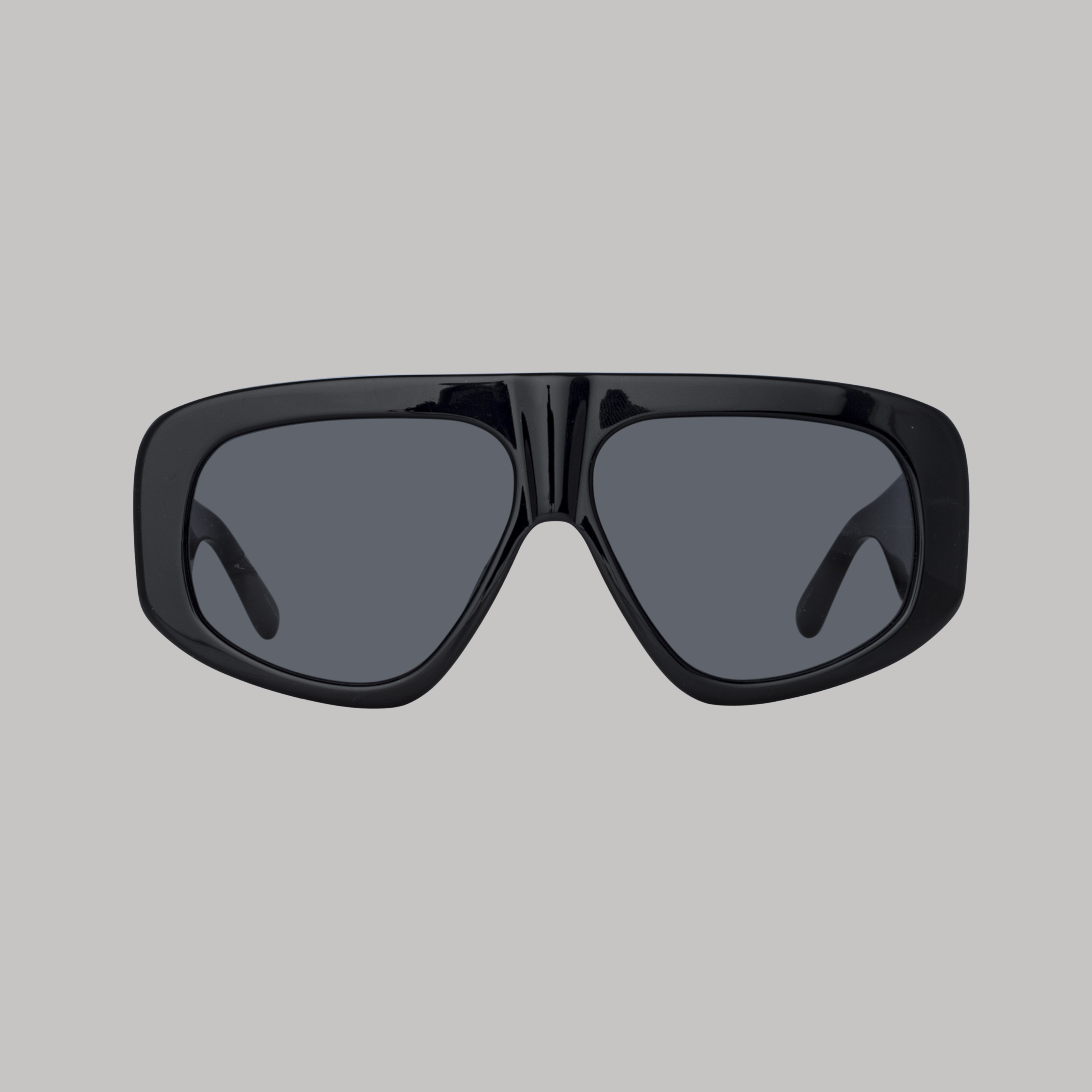 Milano Oversized Sunglasses in Black