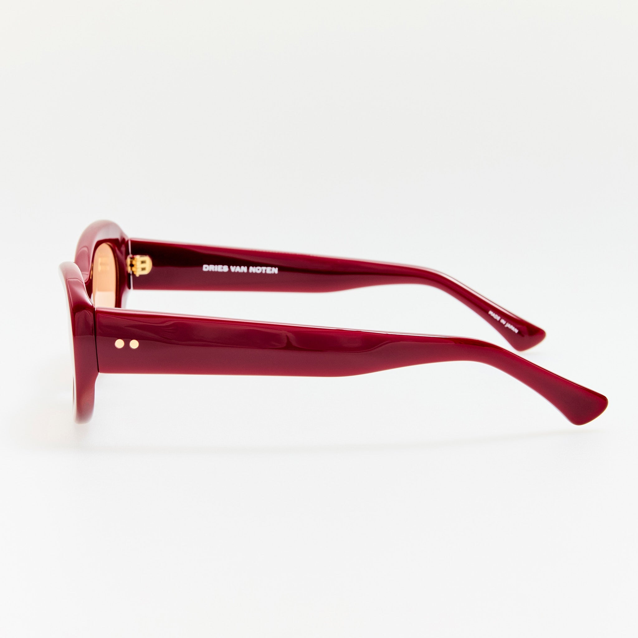 Oval Sunglases in Red