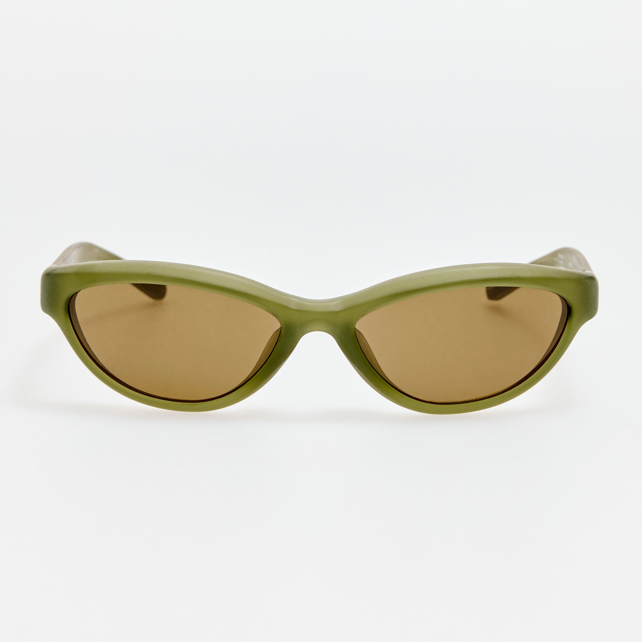 Curvo Sunglasses in Sanded Green