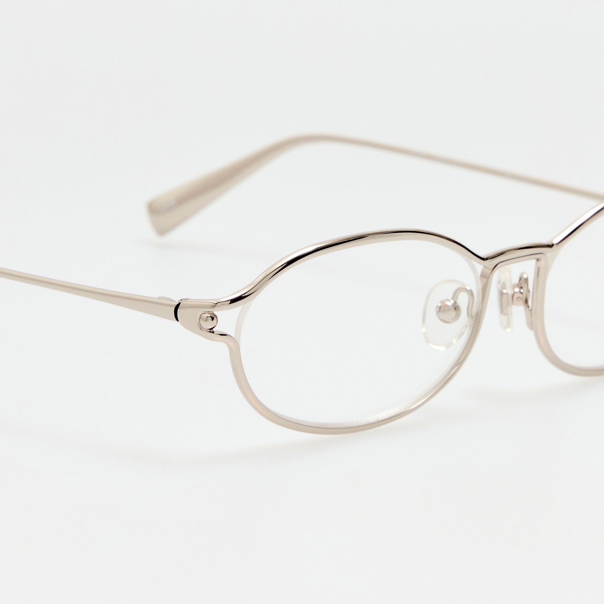 Oval Optical in Silver