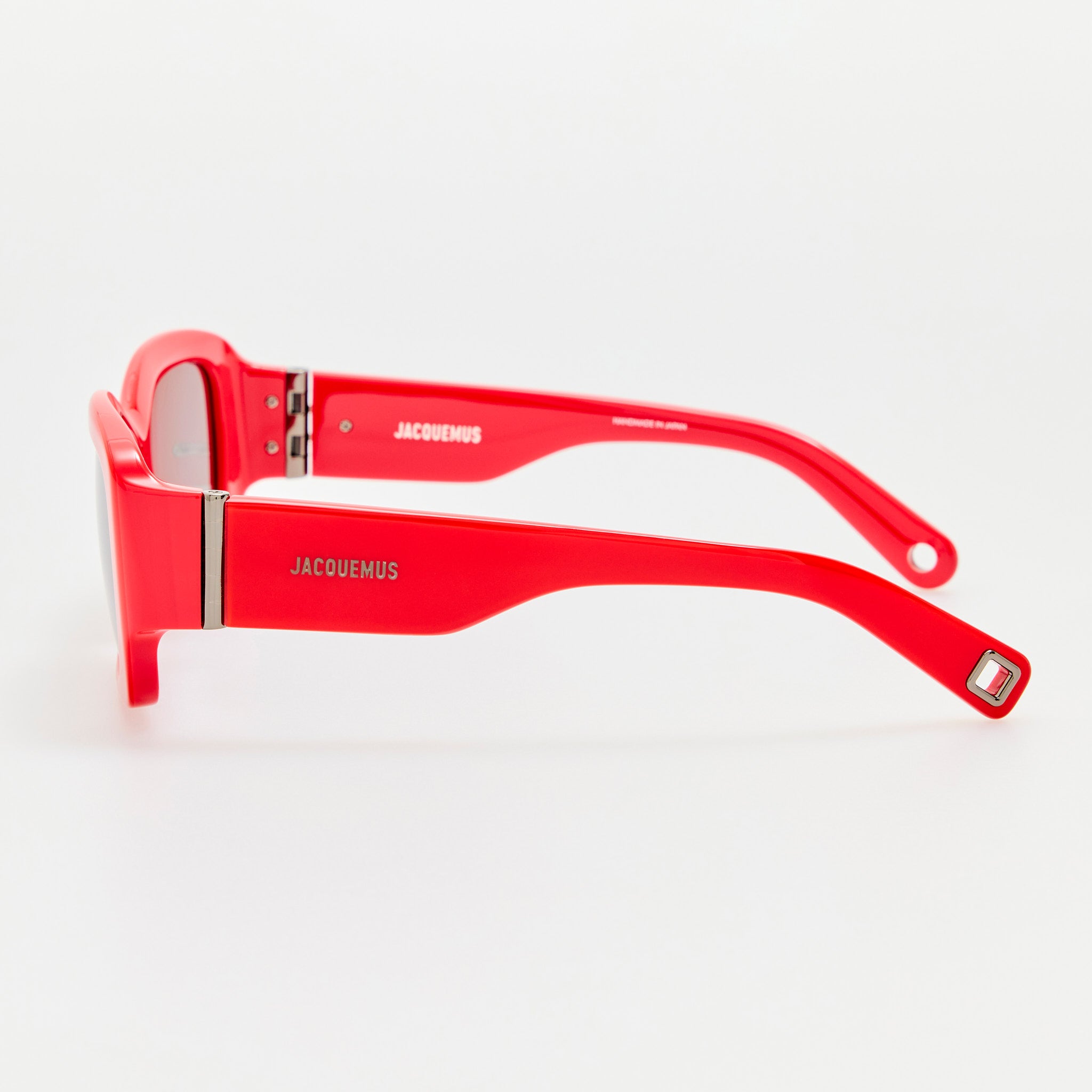 Croisiere Rectangular Sunglasses in Red
