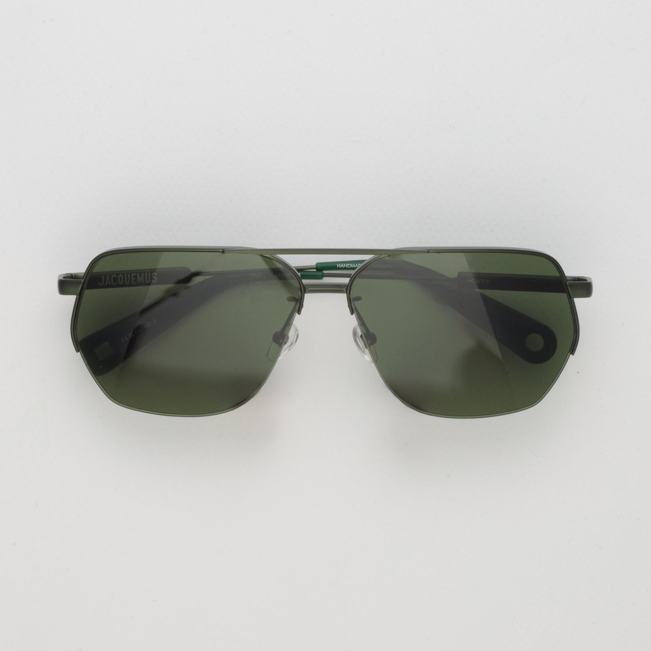 Aviador Sunglasses in Matt Green