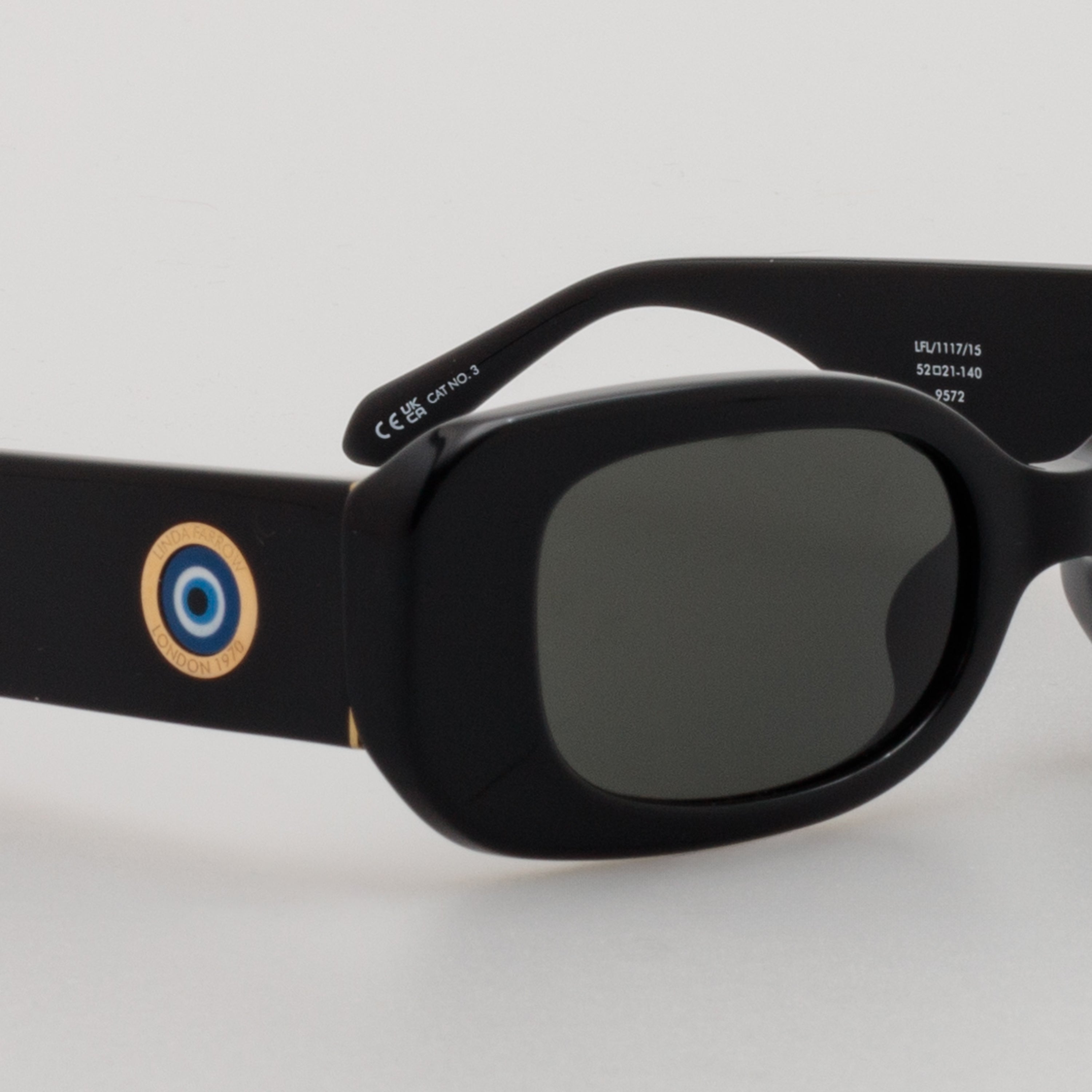 Lola Talisman Sunglasses in Black