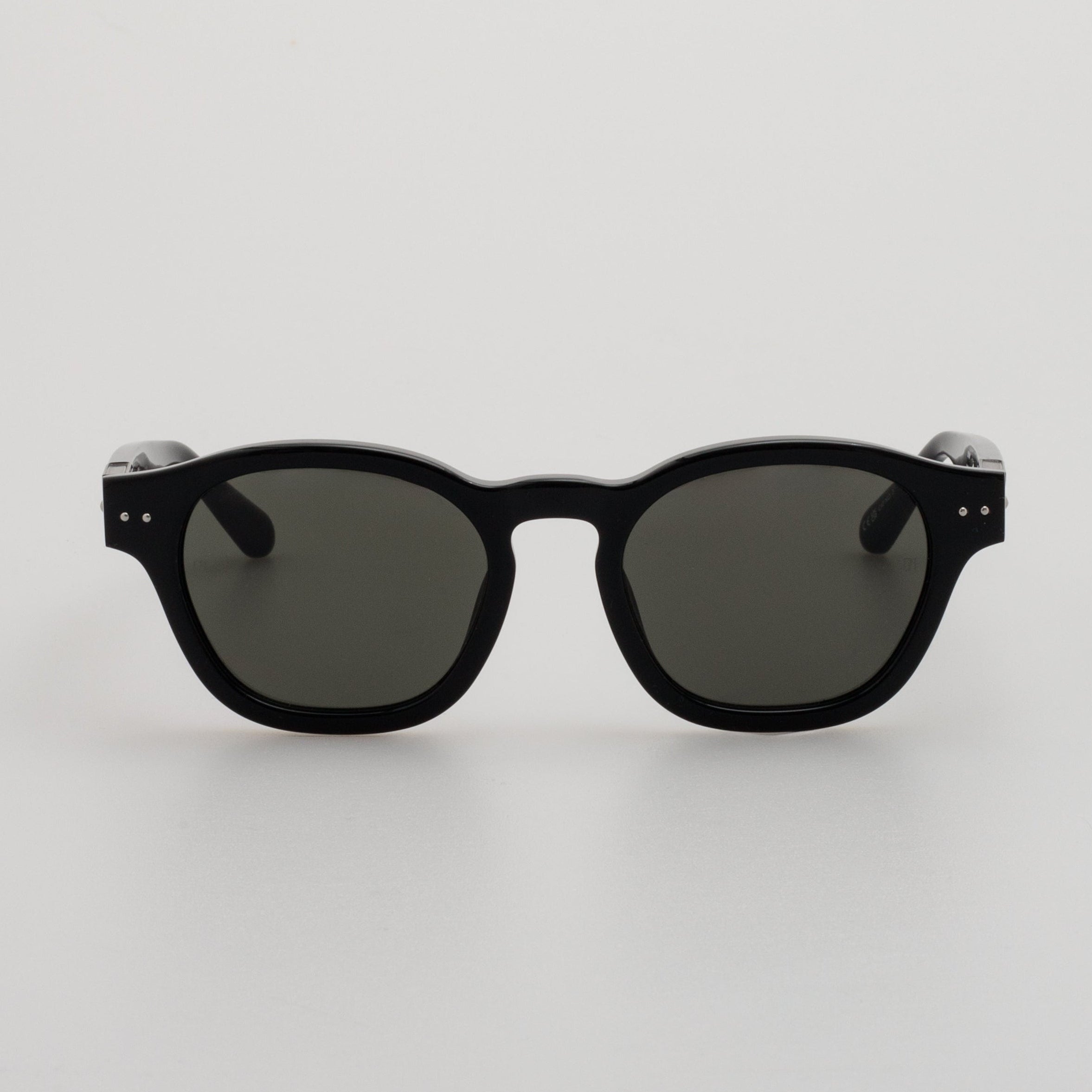 Talbot Sunglasses in Black Matt Nickel