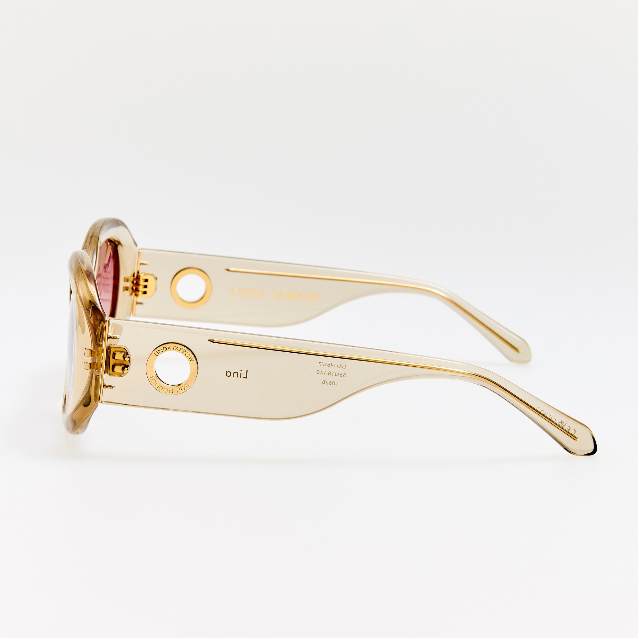 Lina Sunglasses in Truffle and Dusk