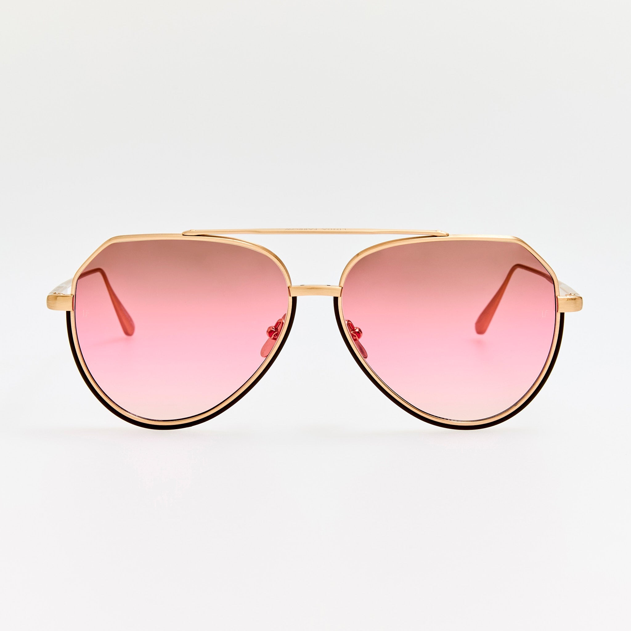 Bayer Sunglasses in Matt Champagne and Pink