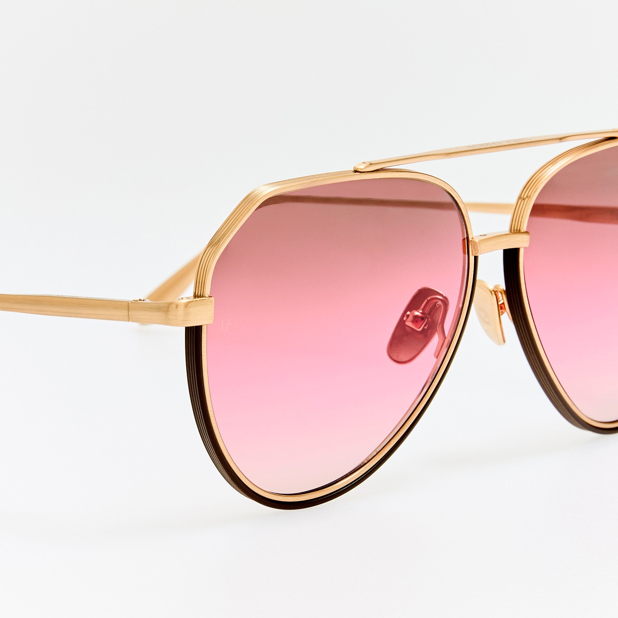Bayer Sunglasses in Matt Champagne and Pink