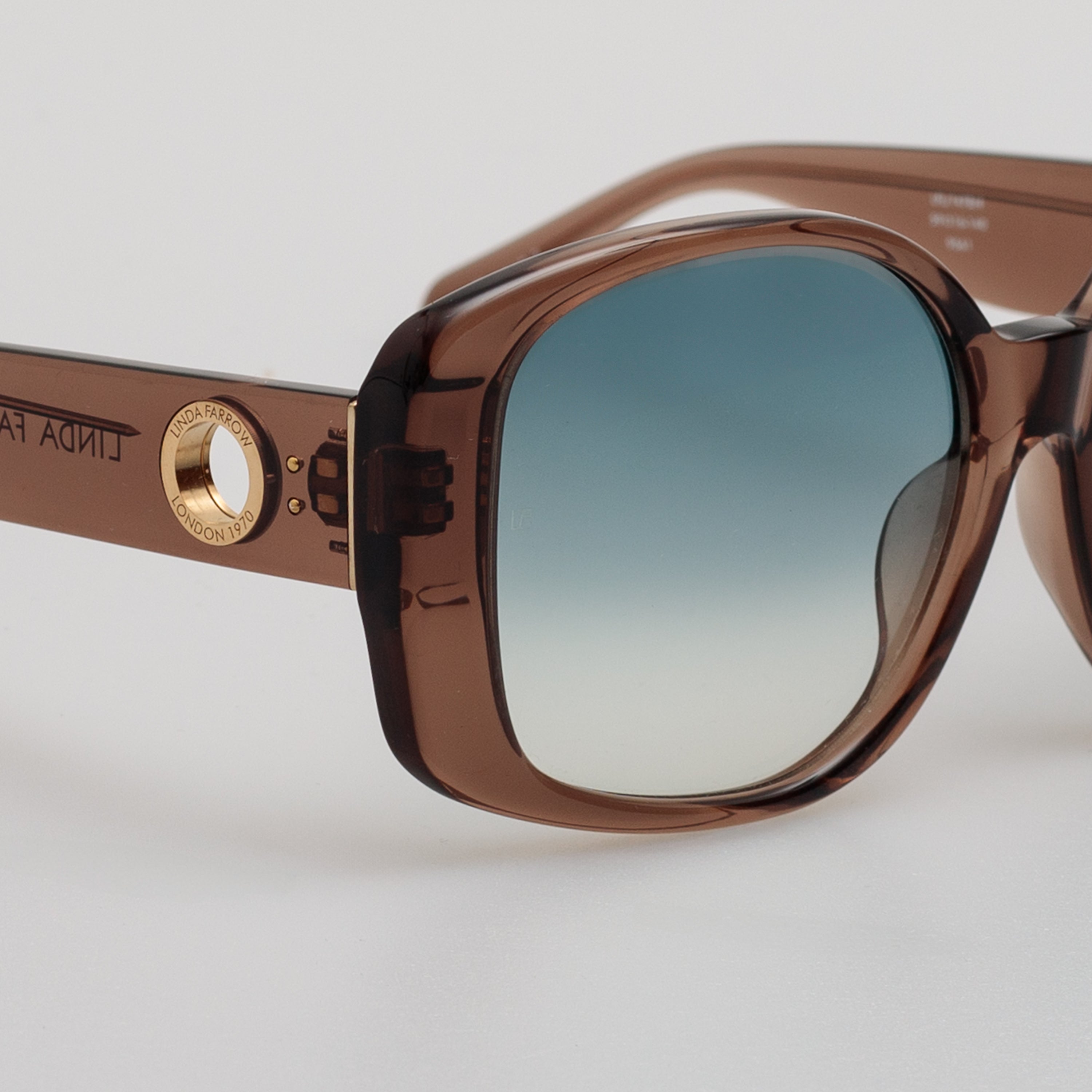 Venus Oversized Sunglasses in Aqua