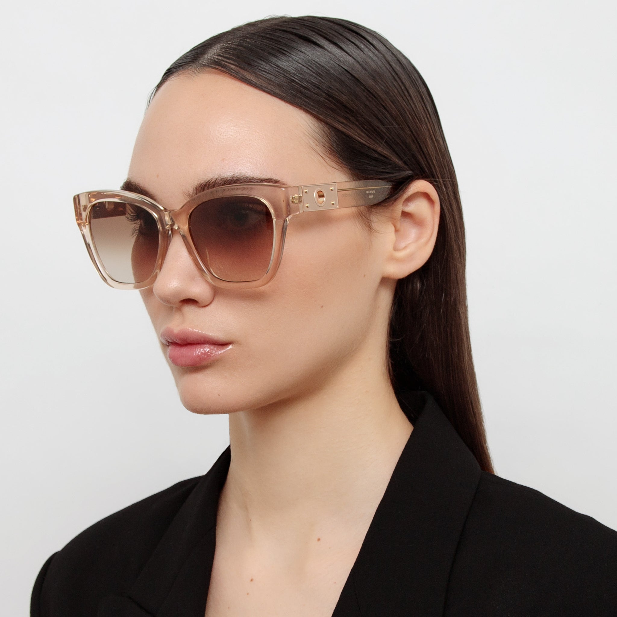 Tamara Cat Eye Sunglasses in Ash