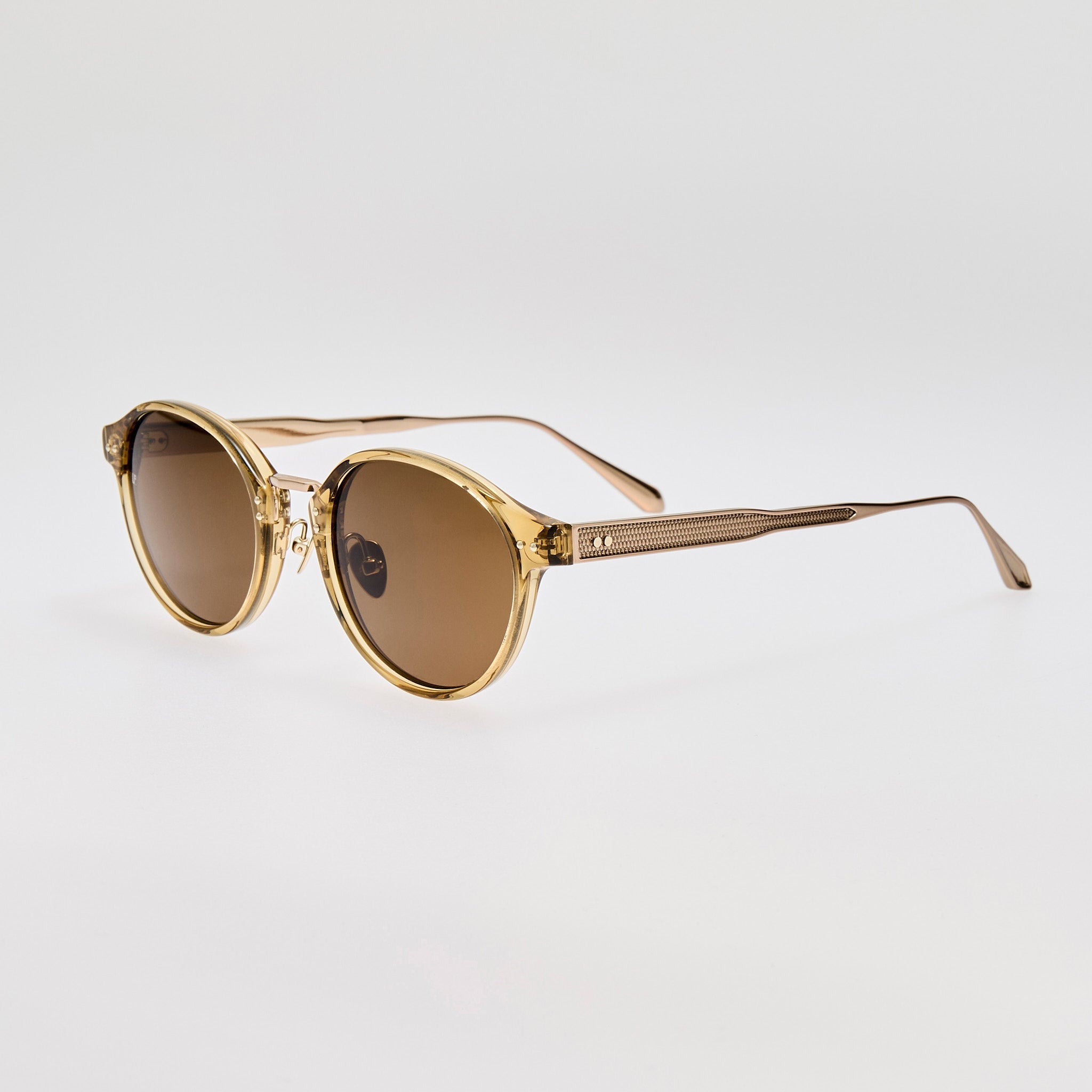 Marco Sunglasses in Khaki and Gold