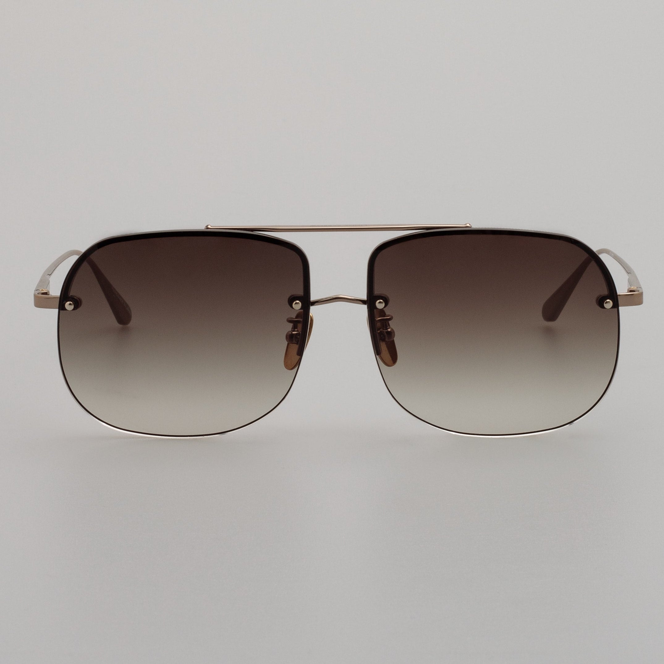 Seren Sunglasses in Mocha and 22K Gold