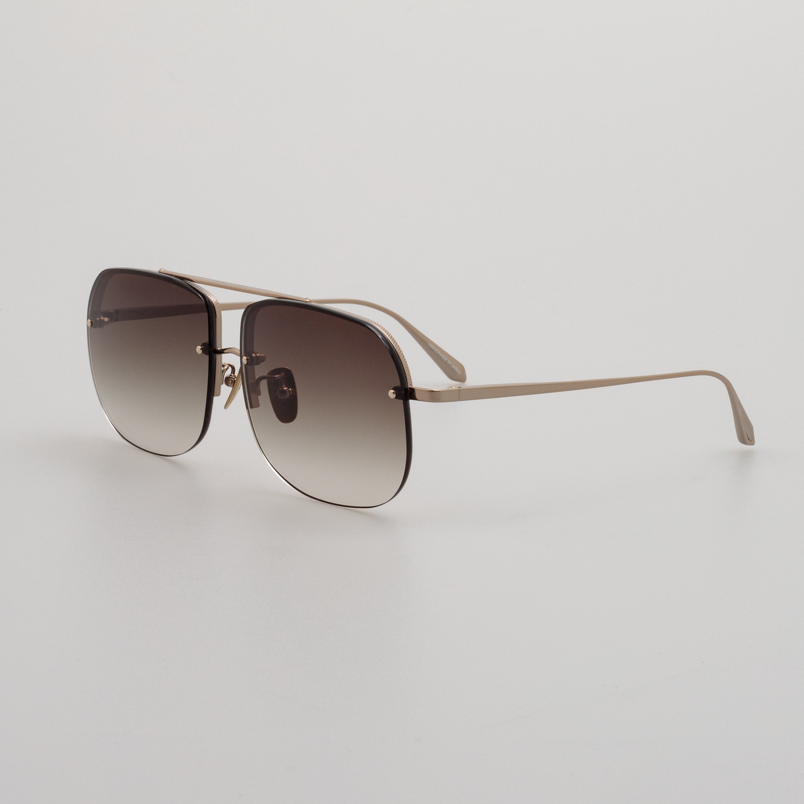 Seren Sunglasses in Mocha and 22K Gold