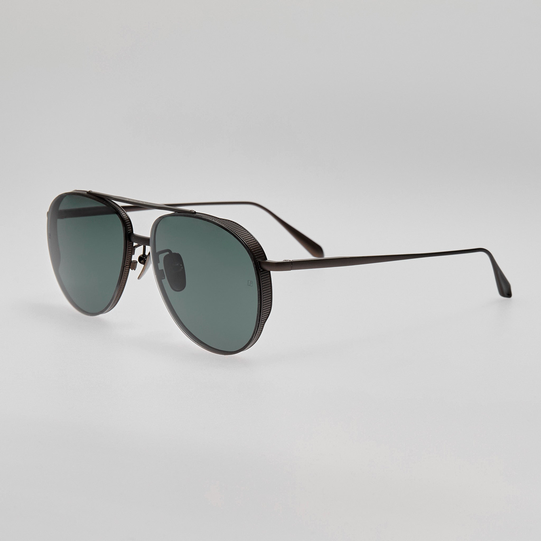 Meret Sunglasses in Matt Black Nickel