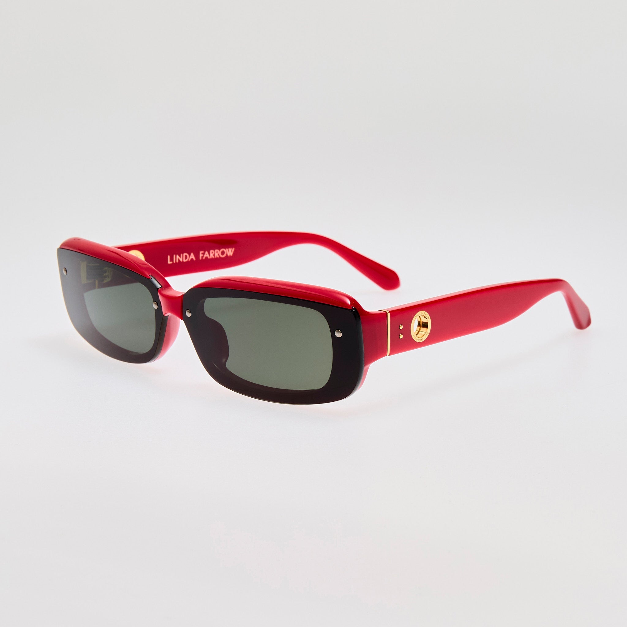 Flick Sunglasses in Red and Black