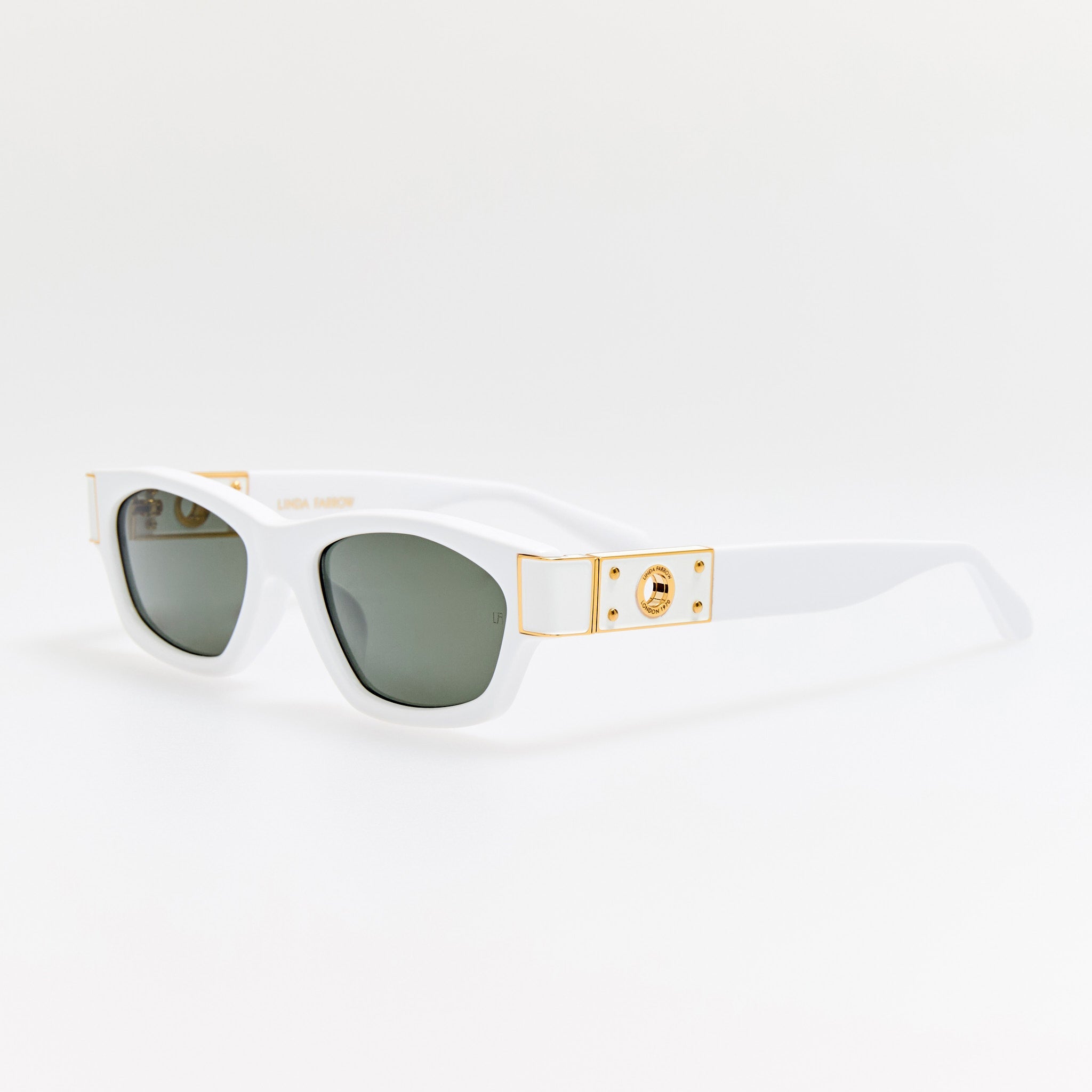 Clara Sunglasses in White
