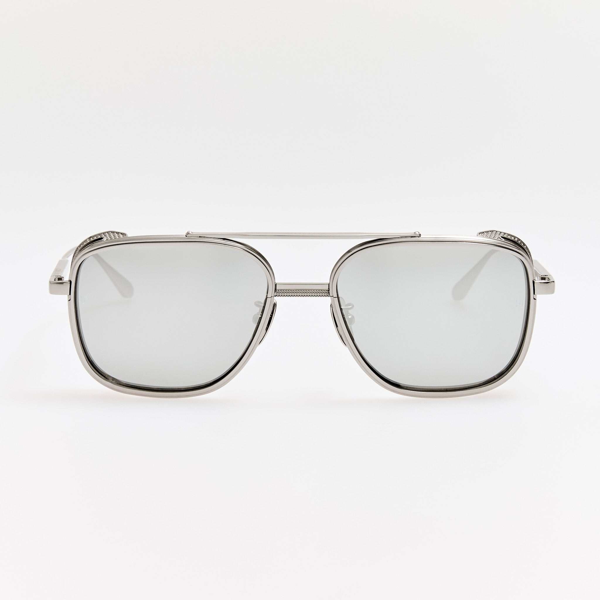 Boyd Explorer Sunglasses in 22K White Gold and Platinum