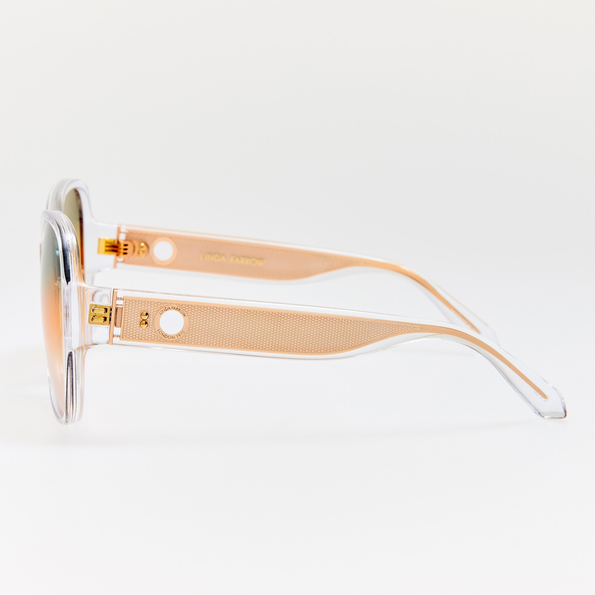 Blair Sunglasses in Clear and Tutti Frutti