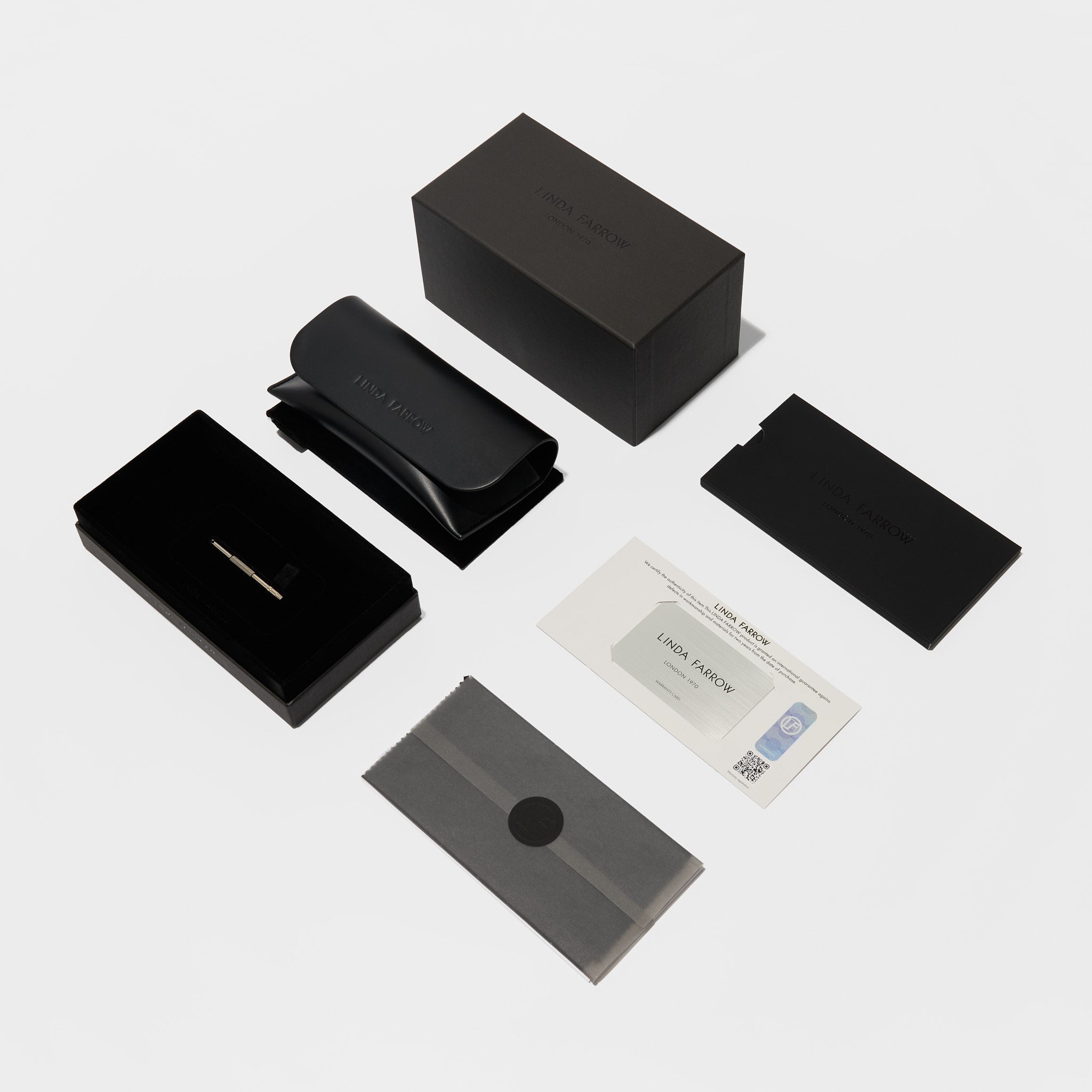 Aston Square Sunglasses in Black Matt Nickel