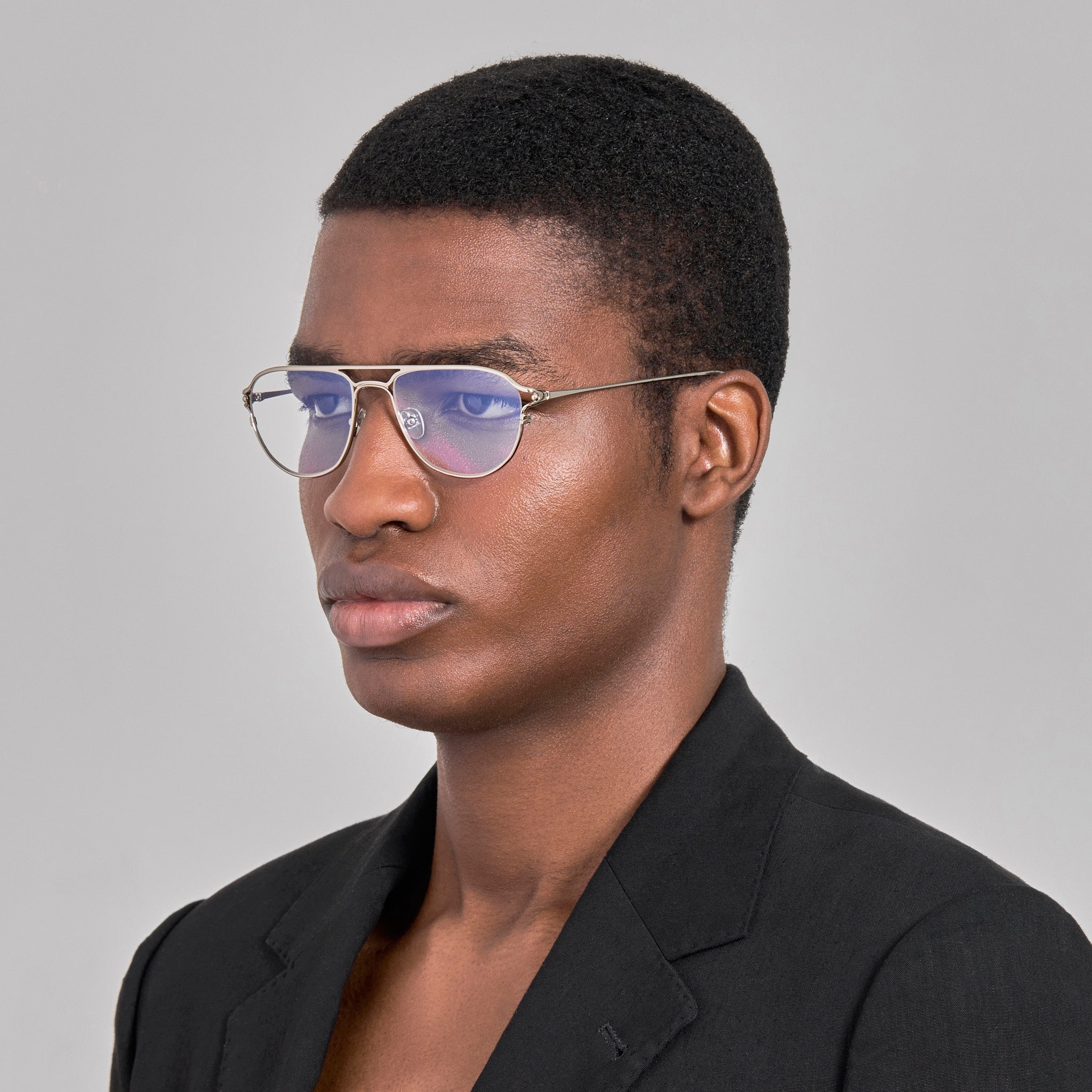 Acapulco Optical in Nickel - LINDA FARROW-Optical Frame-