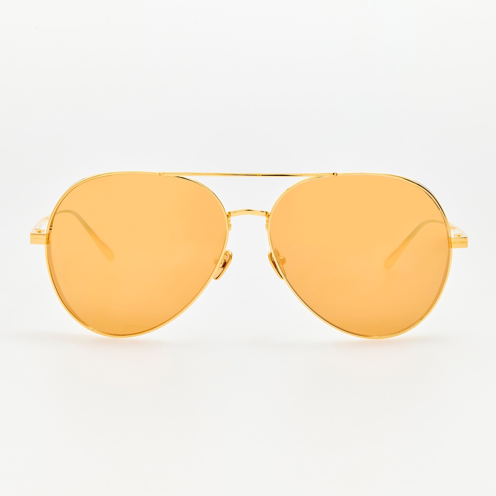 Ace Sunglasses in 22K Gold - LINDA FARROW - Sunglasses - 