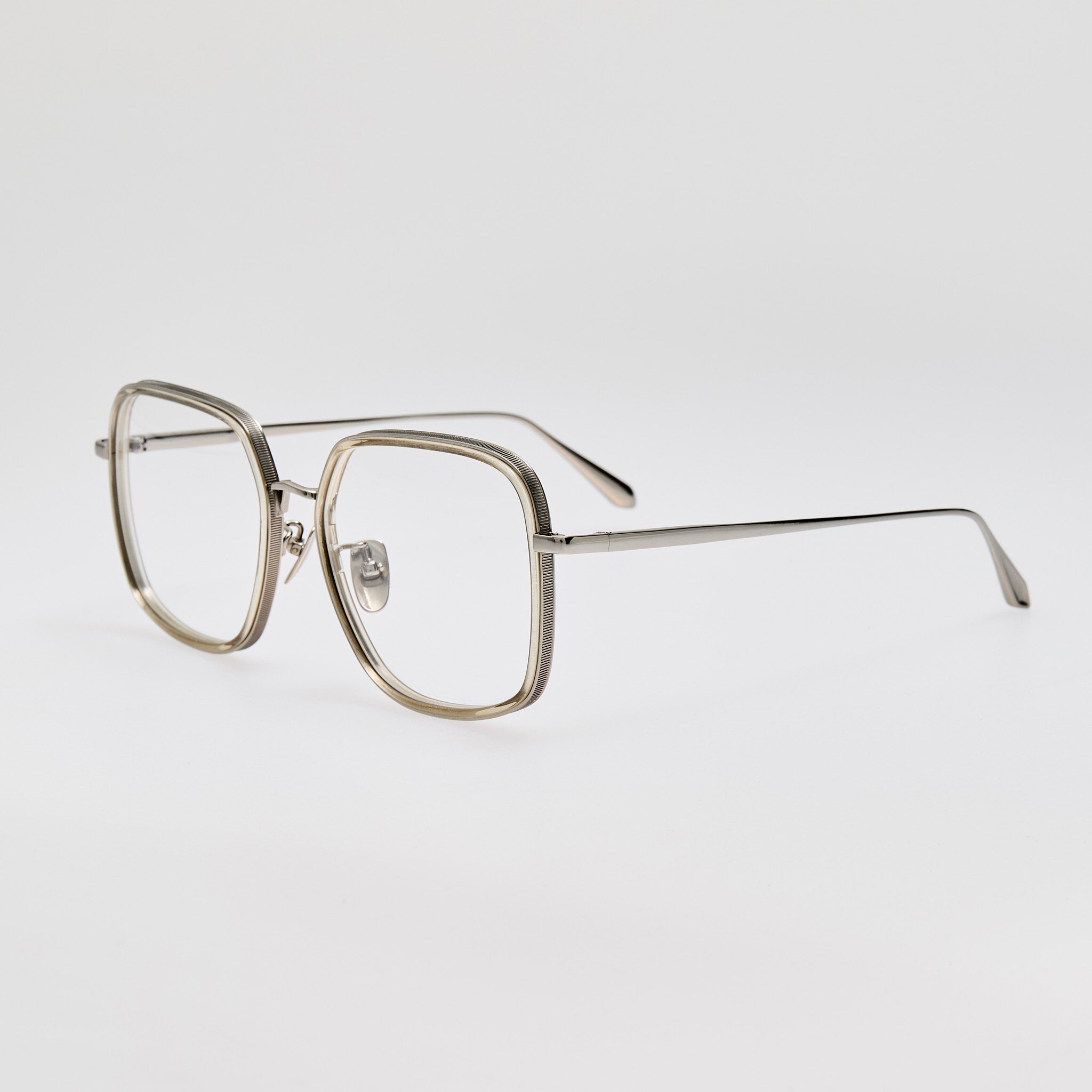 Alicia Optical in Truffle - LINDA FARROW - Optical Frame - 