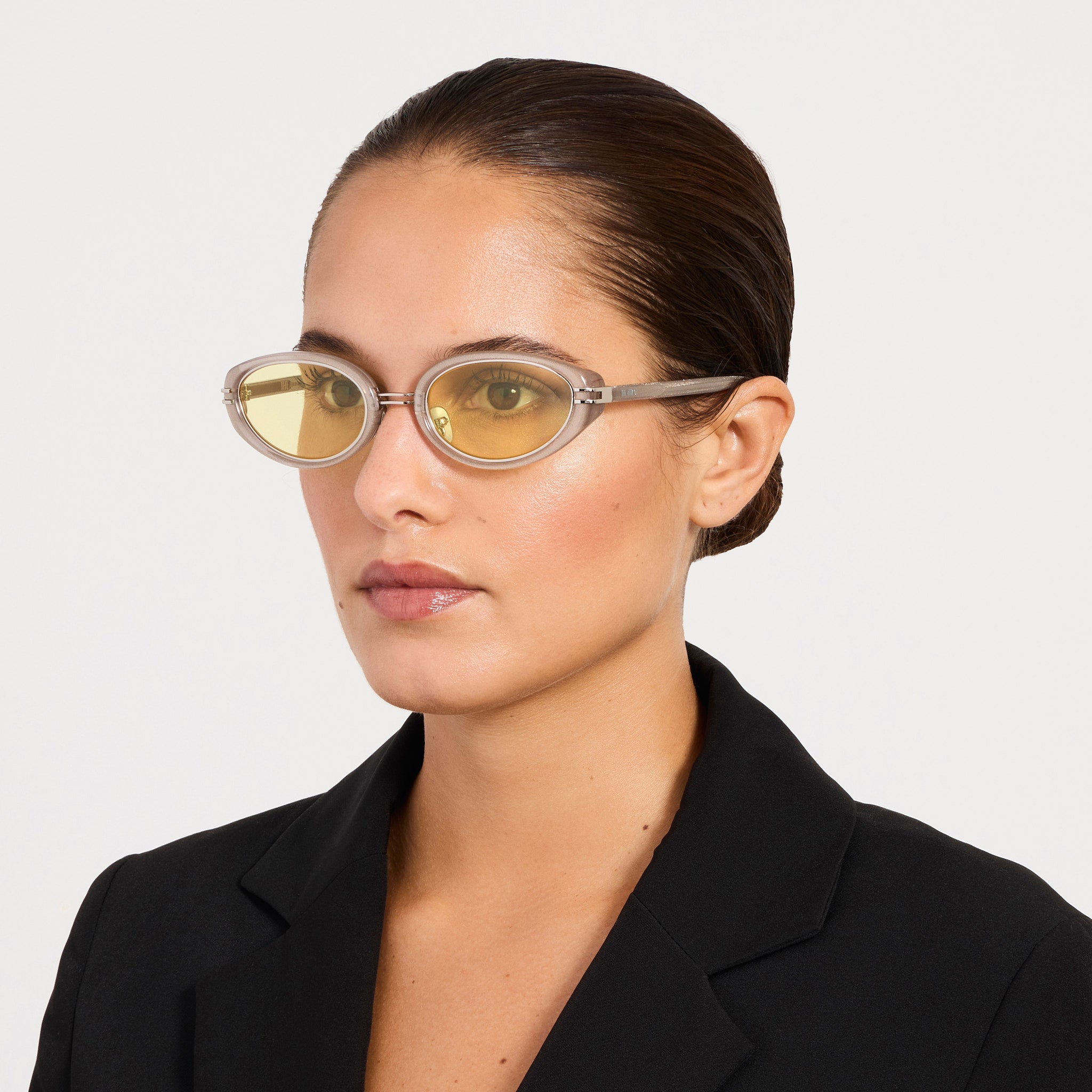 Ambra Sunglasses in Glitter - LINDA FARROW-Sunglasses-