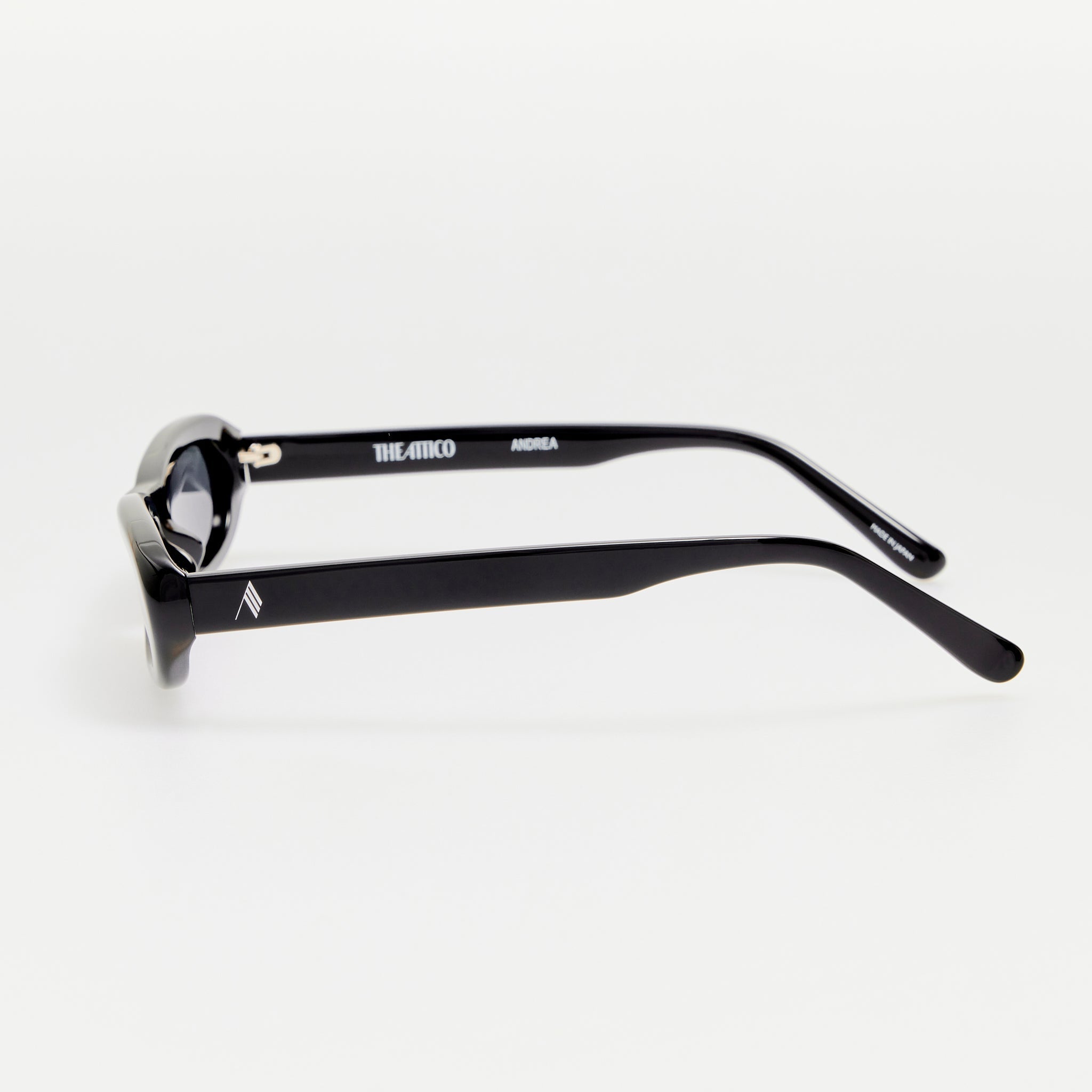 Andrea Sunglasses in Black - LINDA FARROW-Sunglasses-