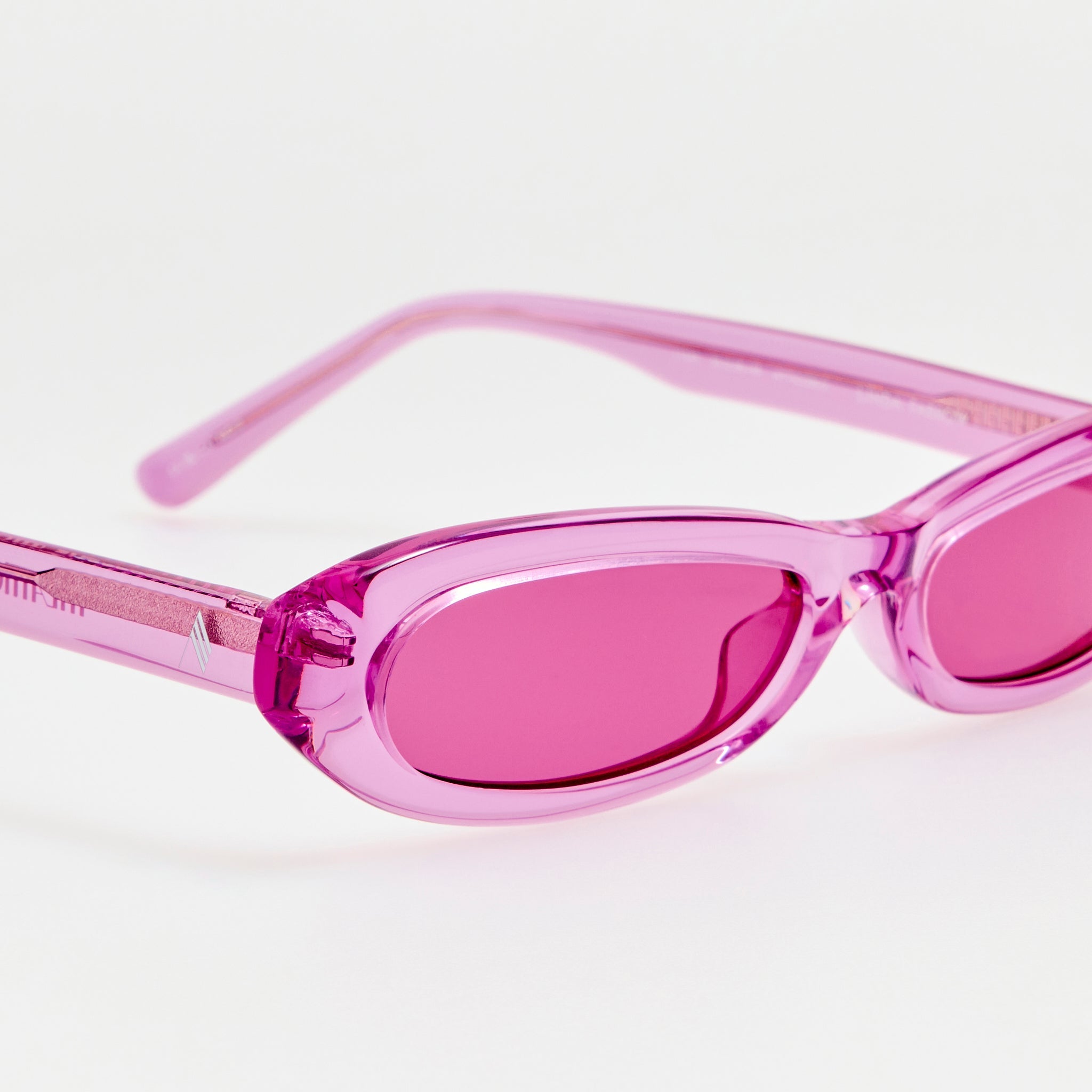 Andrea Sunglasses in Pink - LINDA FARROW-Sunglasses-