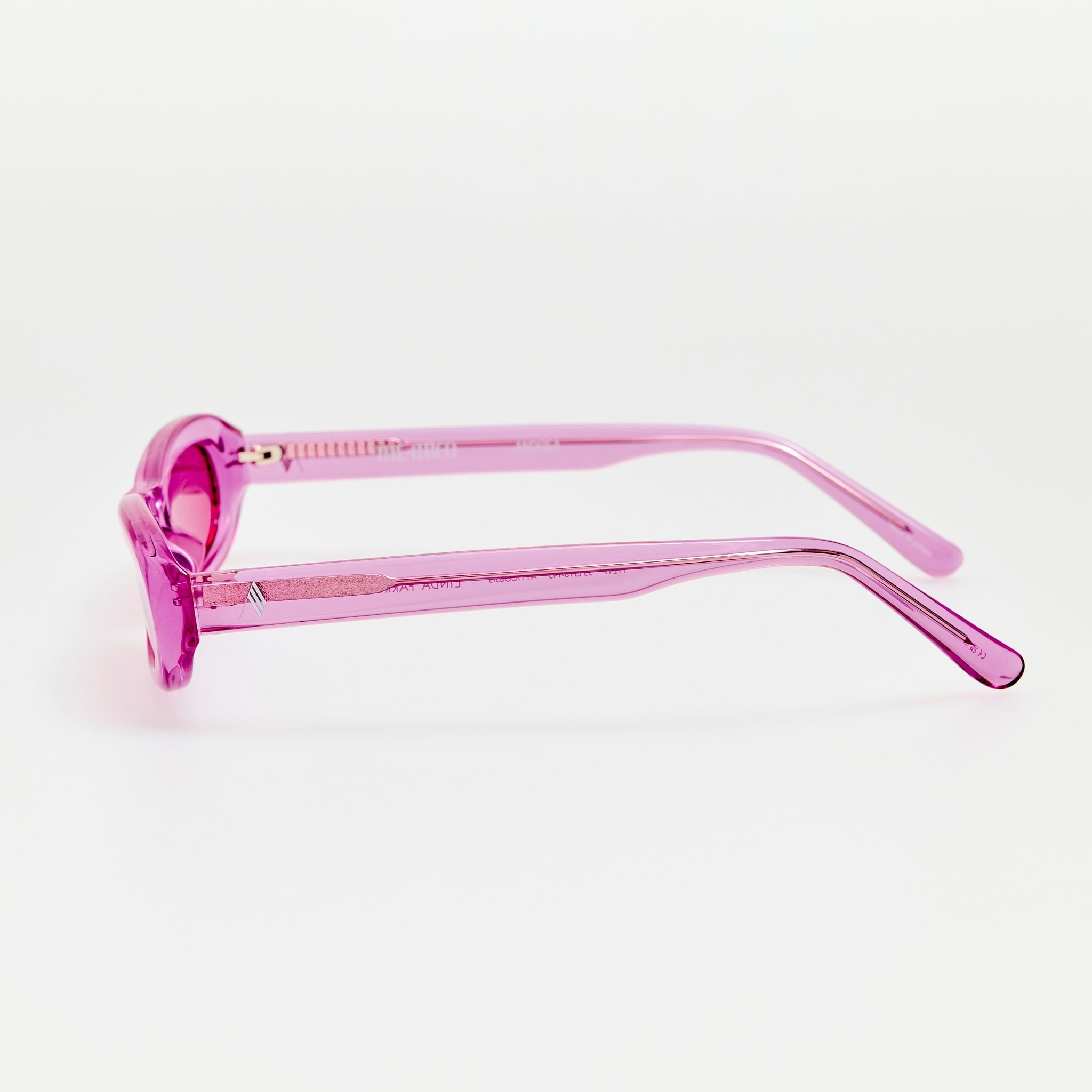 Andrea Sunglasses in Pink - LINDA FARROW-Sunglasses-