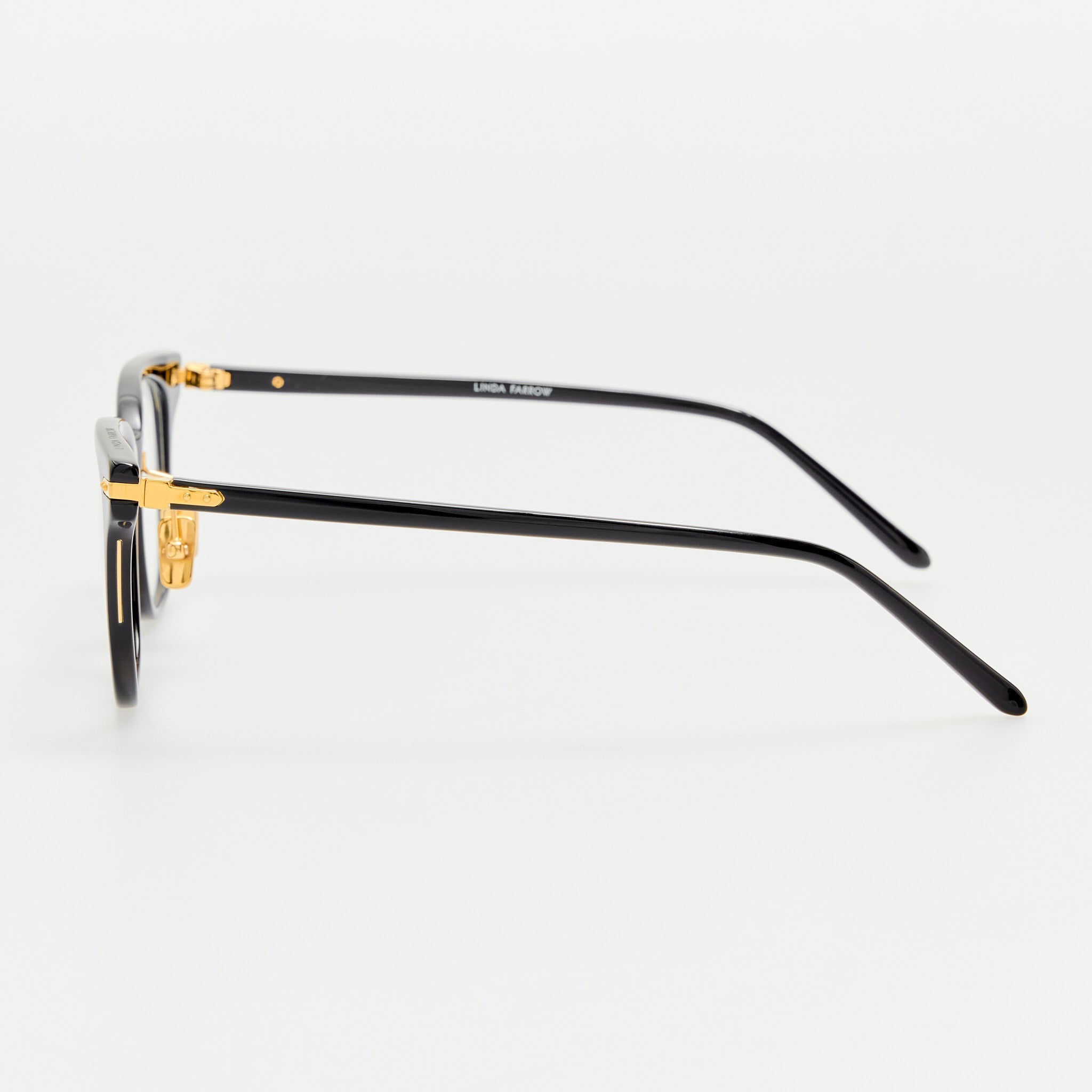 Arch Optical in Black - LINDA FARROW - Optical Frame - 