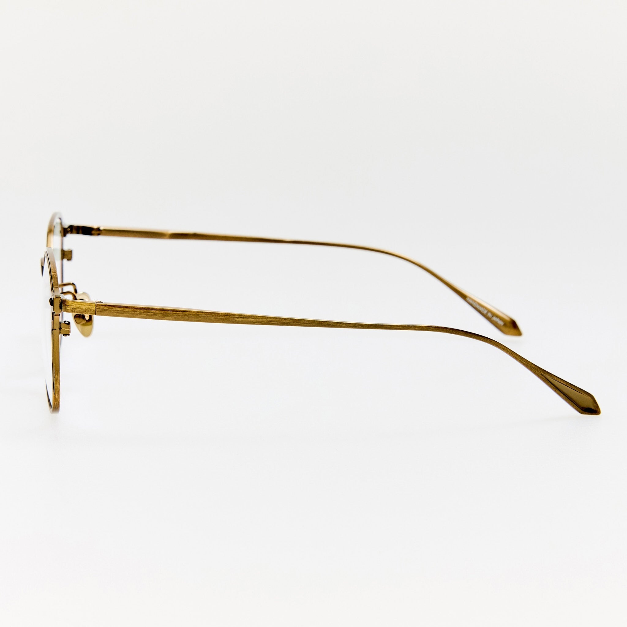 Avery Optical in Black and Antique Gold - LINDA FARROW - Optical Frame - 